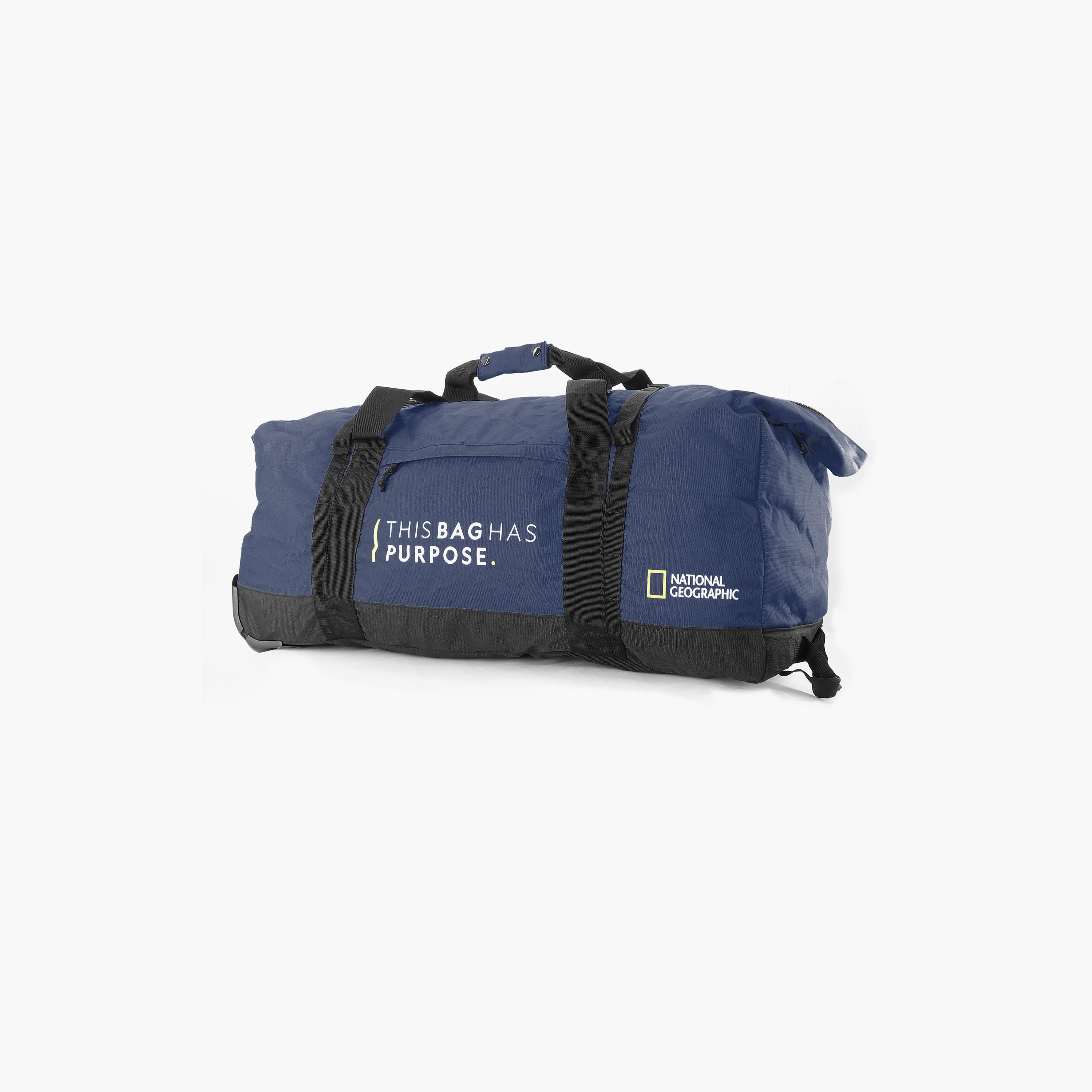 National Geographic RPET Pathway Duffel Bag with Fold and Detachable Strap-travel-luggagesandbags-dufflebags-image-2