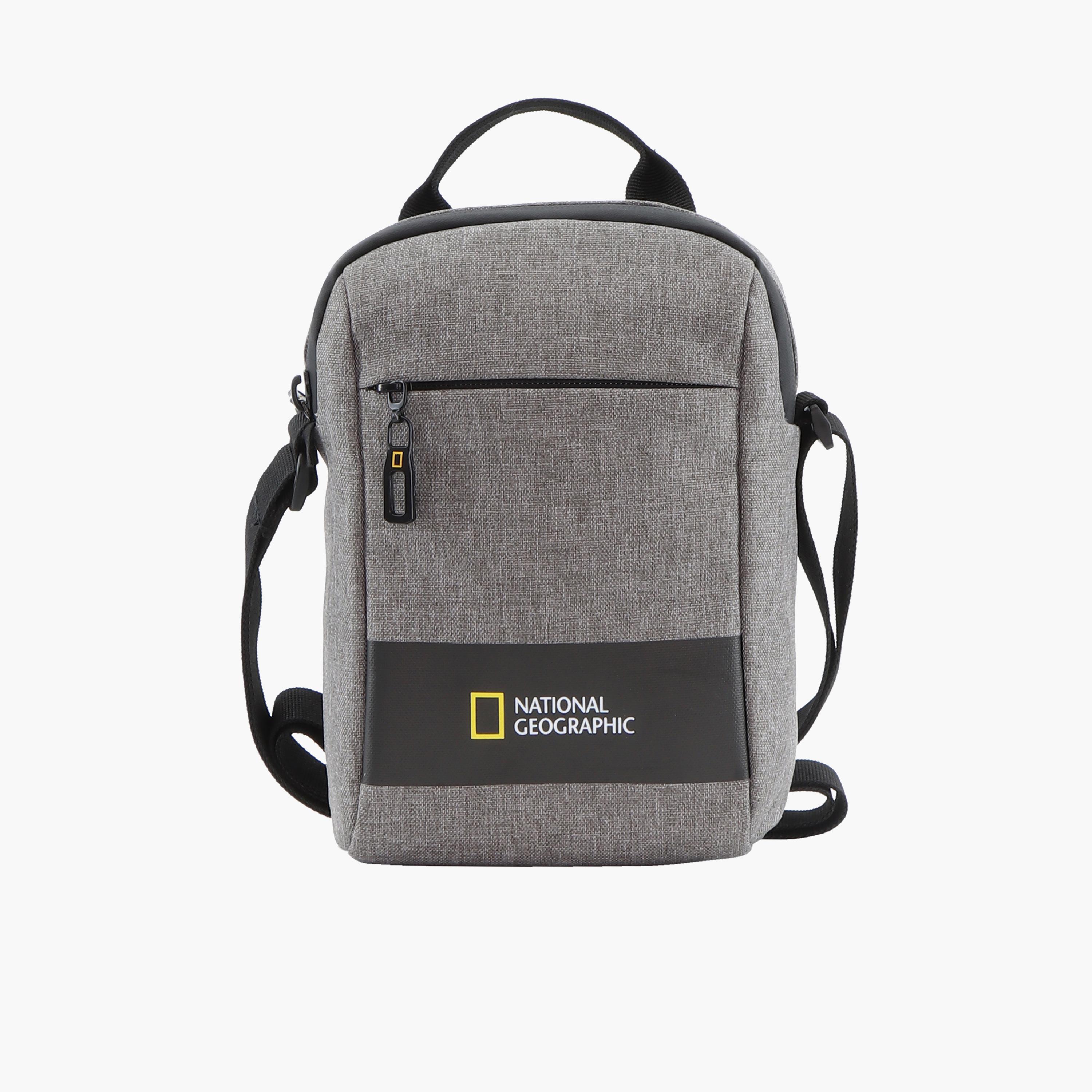 National Geographic Shadow RPET Crossbody Bag with Zipper and Adjustable Strap-men-bags-image-1