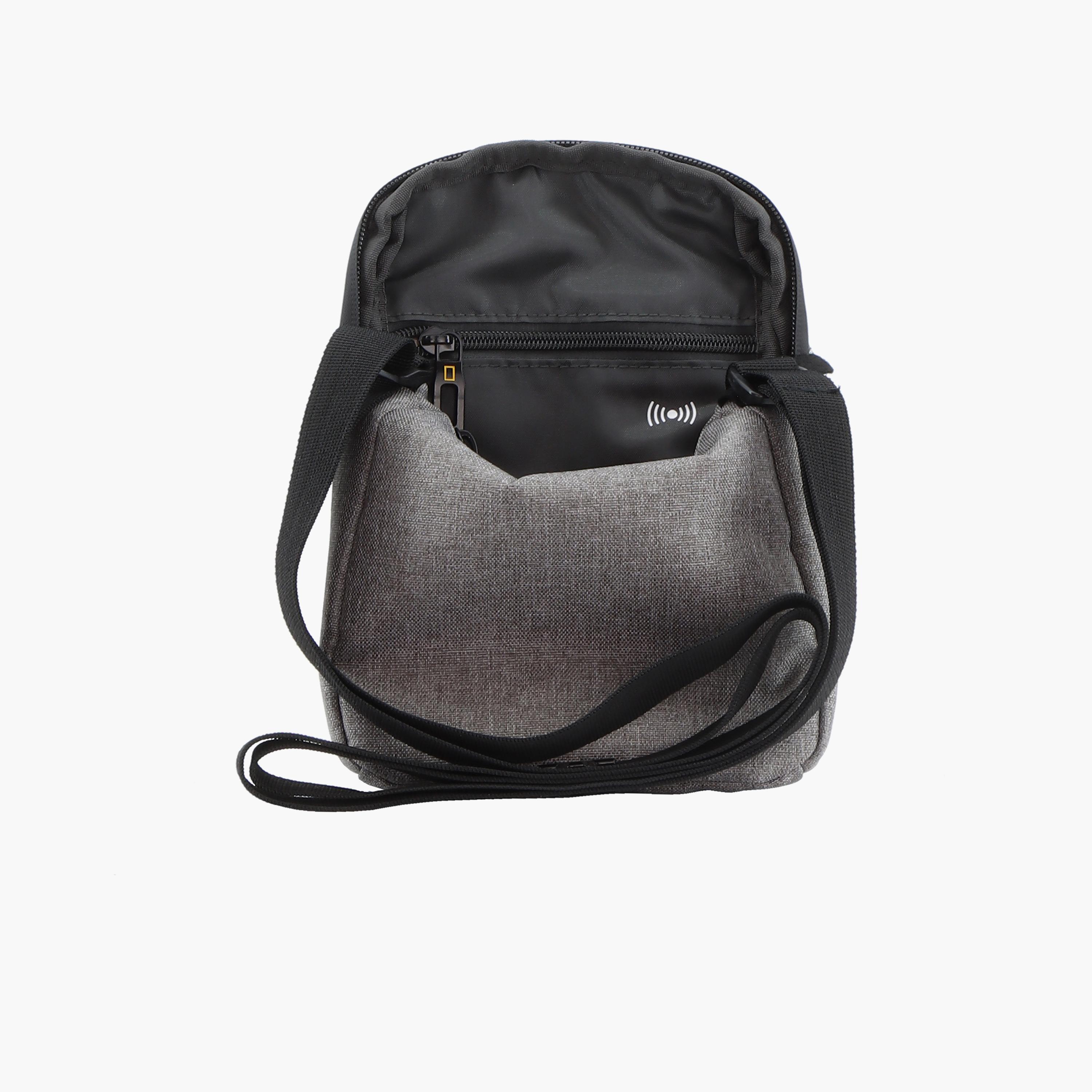 National Geographic Shadow RPET Crossbody Bag with Zipper and Adjustable Strap-men-bags-image-10