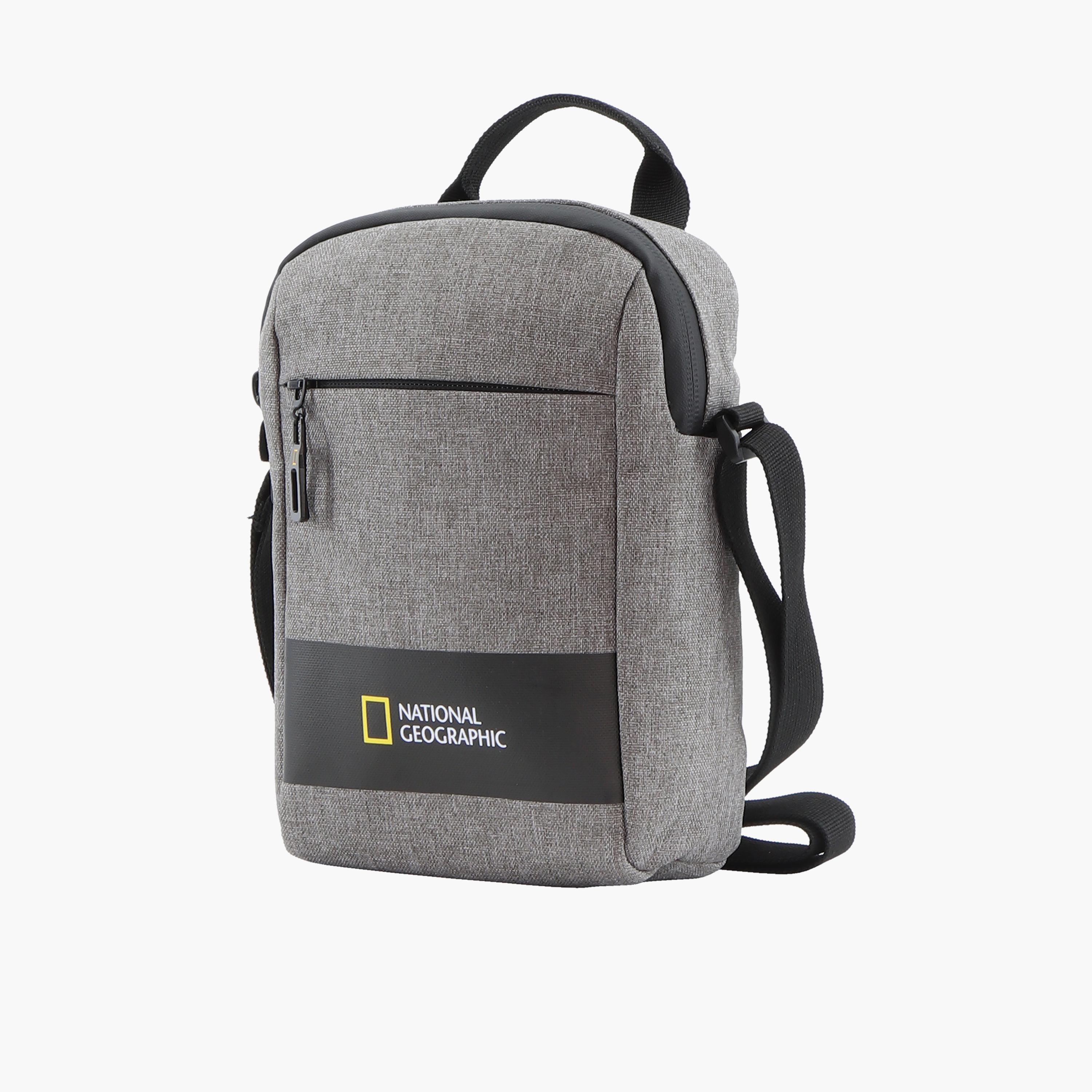 National Geographic Shadow RPET Crossbody Bag with Zipper and Adjustable Strap-men-bags-image-2