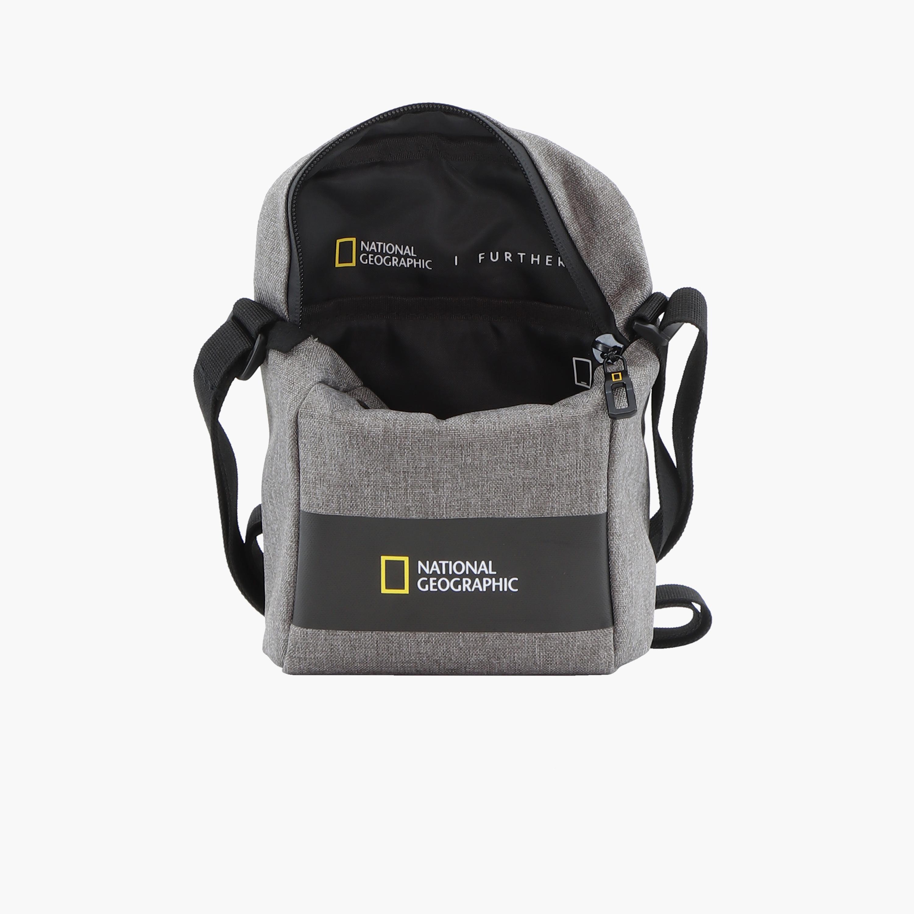 National Geographic Shadow RPET Crossbody Bag with Zipper and Adjustable Strap-men-bags-image-4