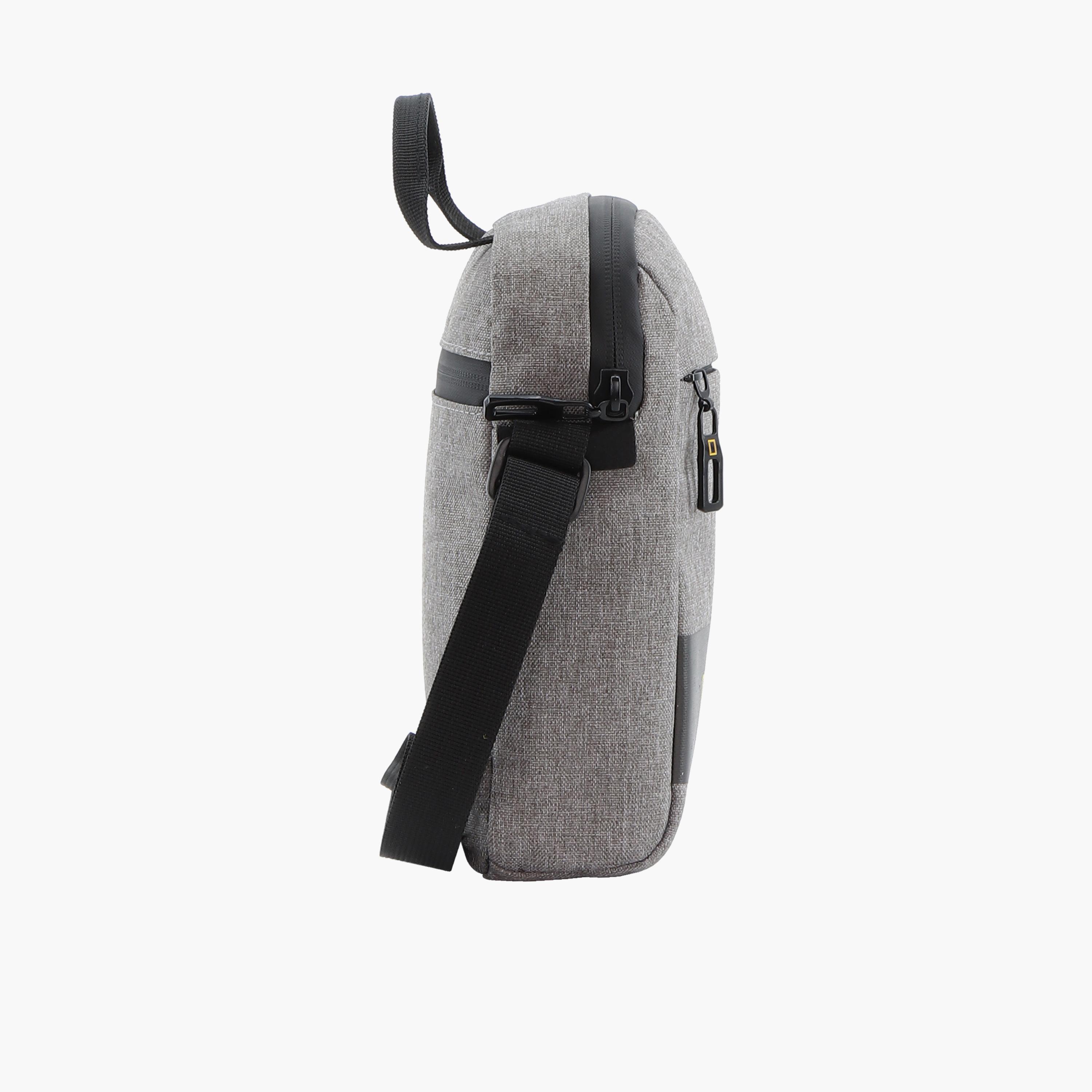 National Geographic Shadow RPET Crossbody Bag with Zipper and Adjustable Strap-men-bags-image-5