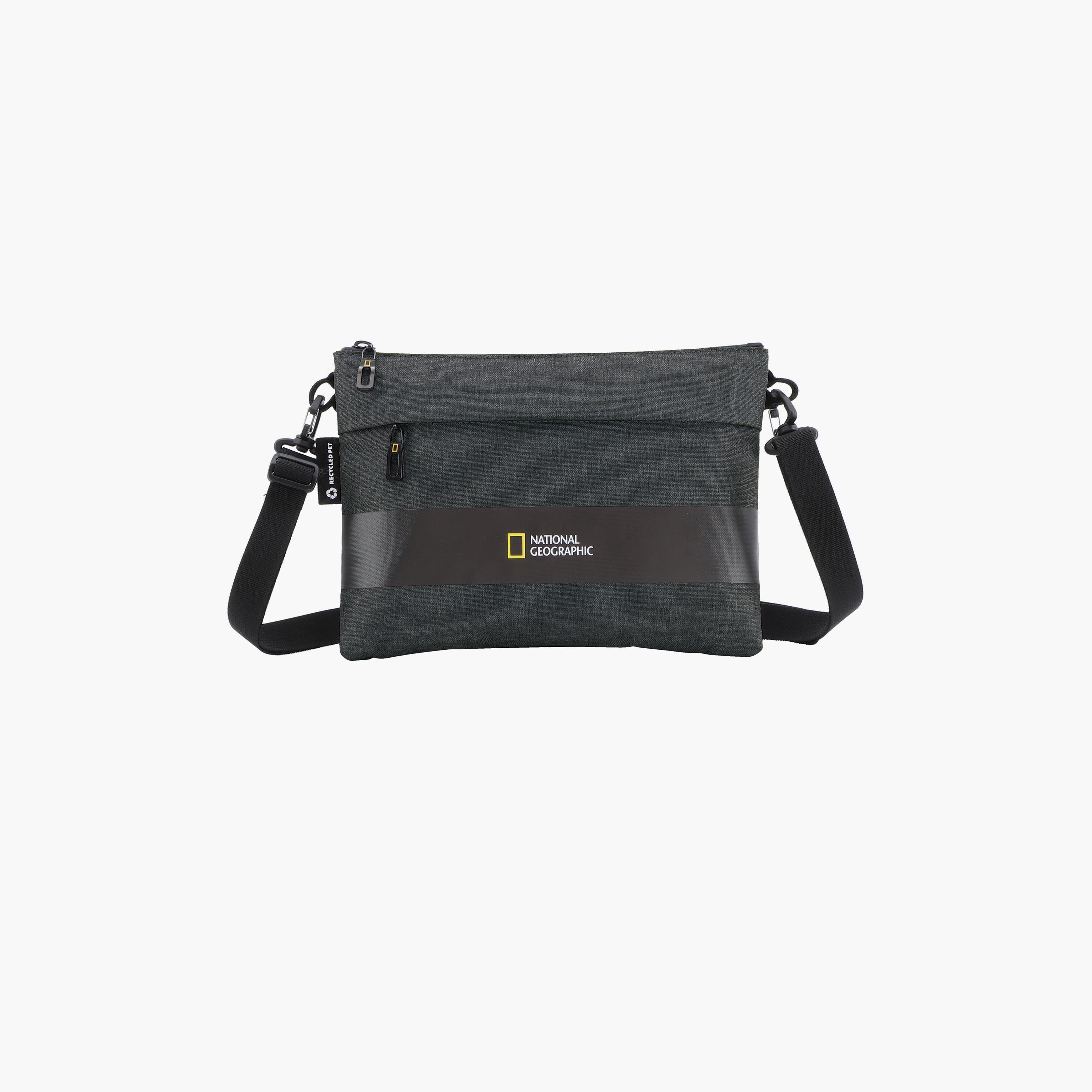 ناشيونال جيوغرافيك الظل RPET- شنطة كتف بسحاب وحزام قابل للفصل-travel-accessories-image-1