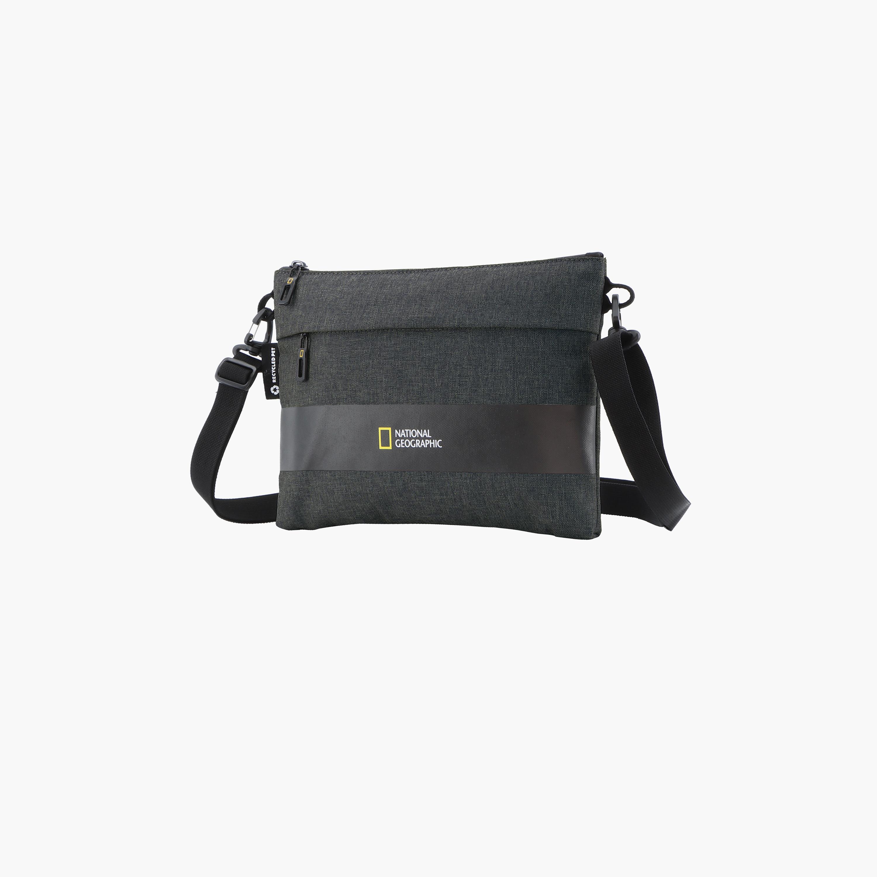 ناشيونال جيوغرافيك الظل RPET- شنطة كتف بسحاب وحزام قابل للفصل-travel-accessories-image-2