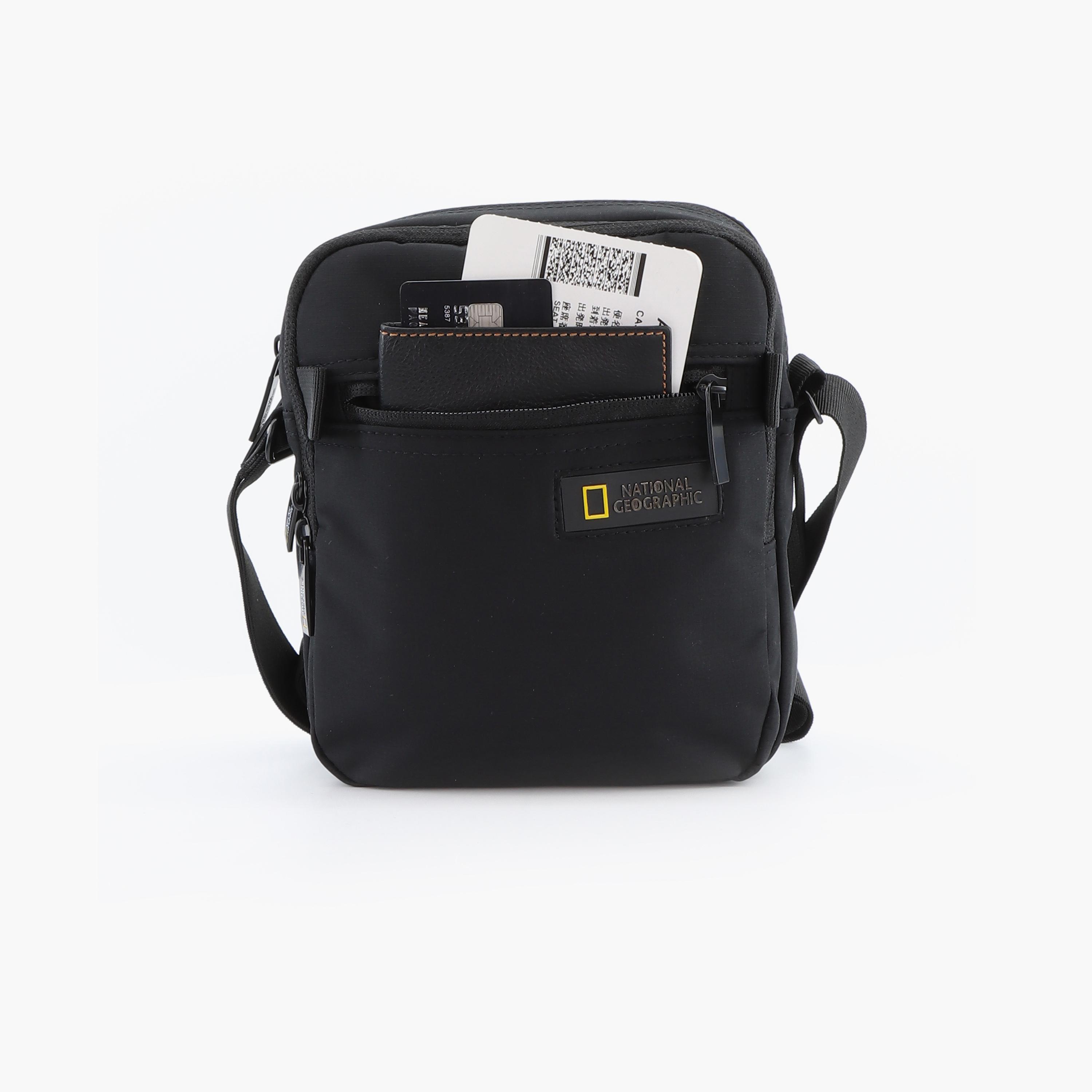 National Geographic Mutation Shoulder Bag with Zipper and Adjustable Strap-men-bags-image-3