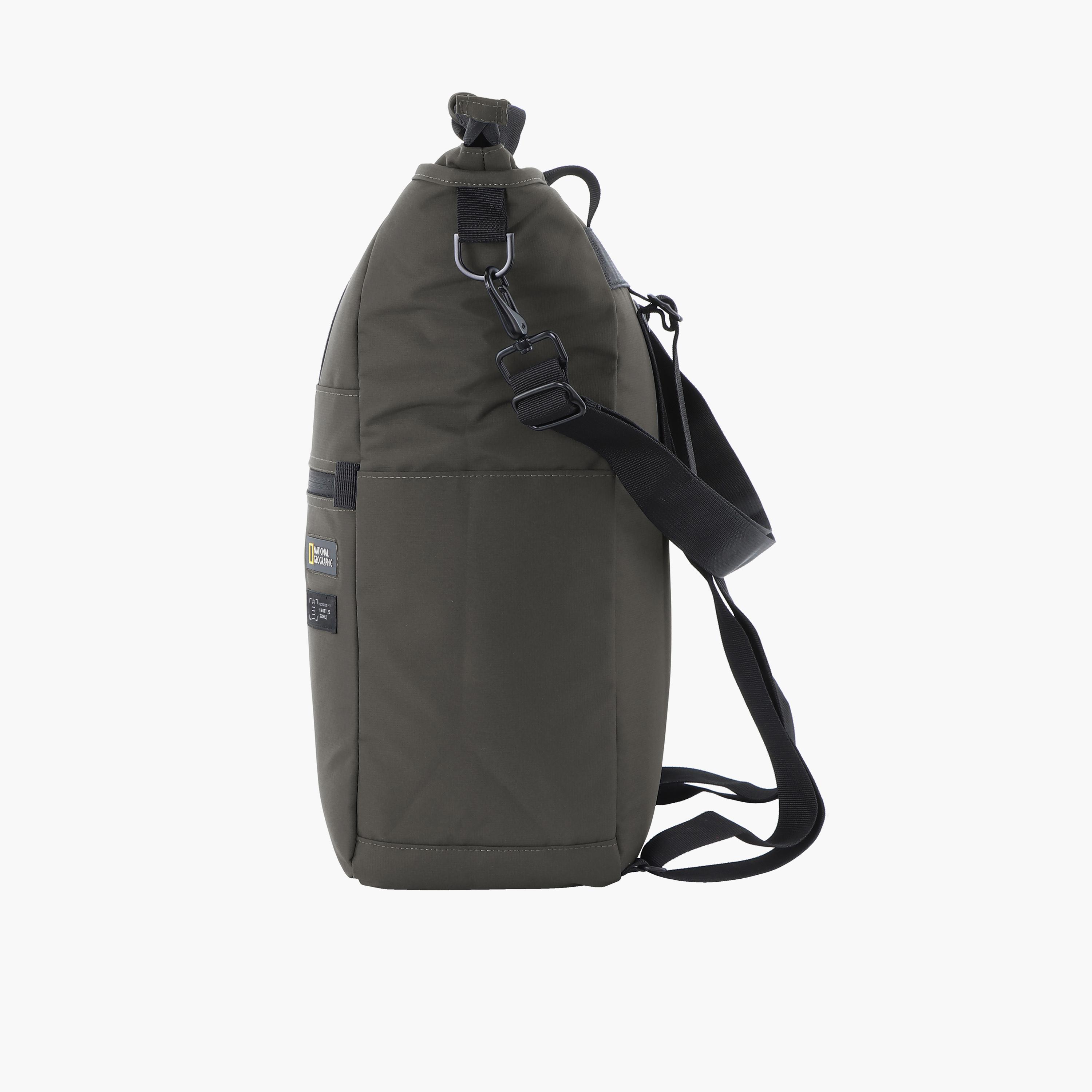National Geographic Mutation Shoulder Bag with Zipper and Detachable Strap-men-bags-image-2