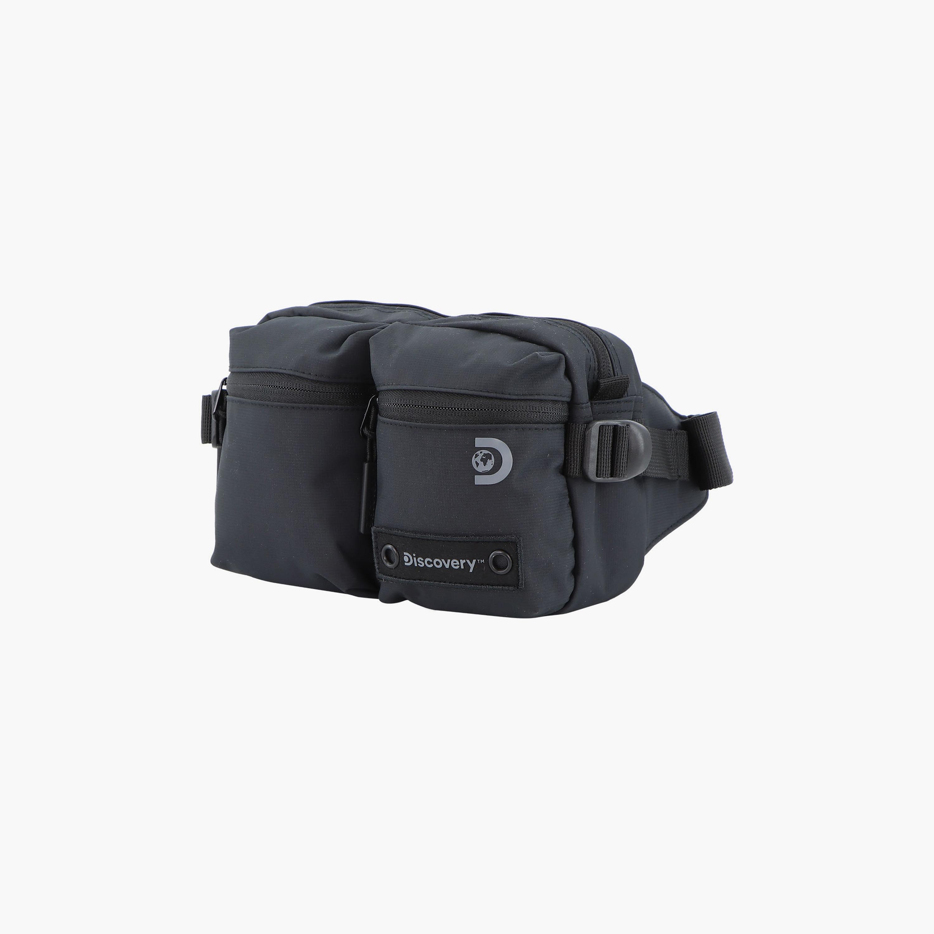 Discovery SHIELD RPET Waist Bag with Zipper and Adjustable Strap-men-bags-image-2