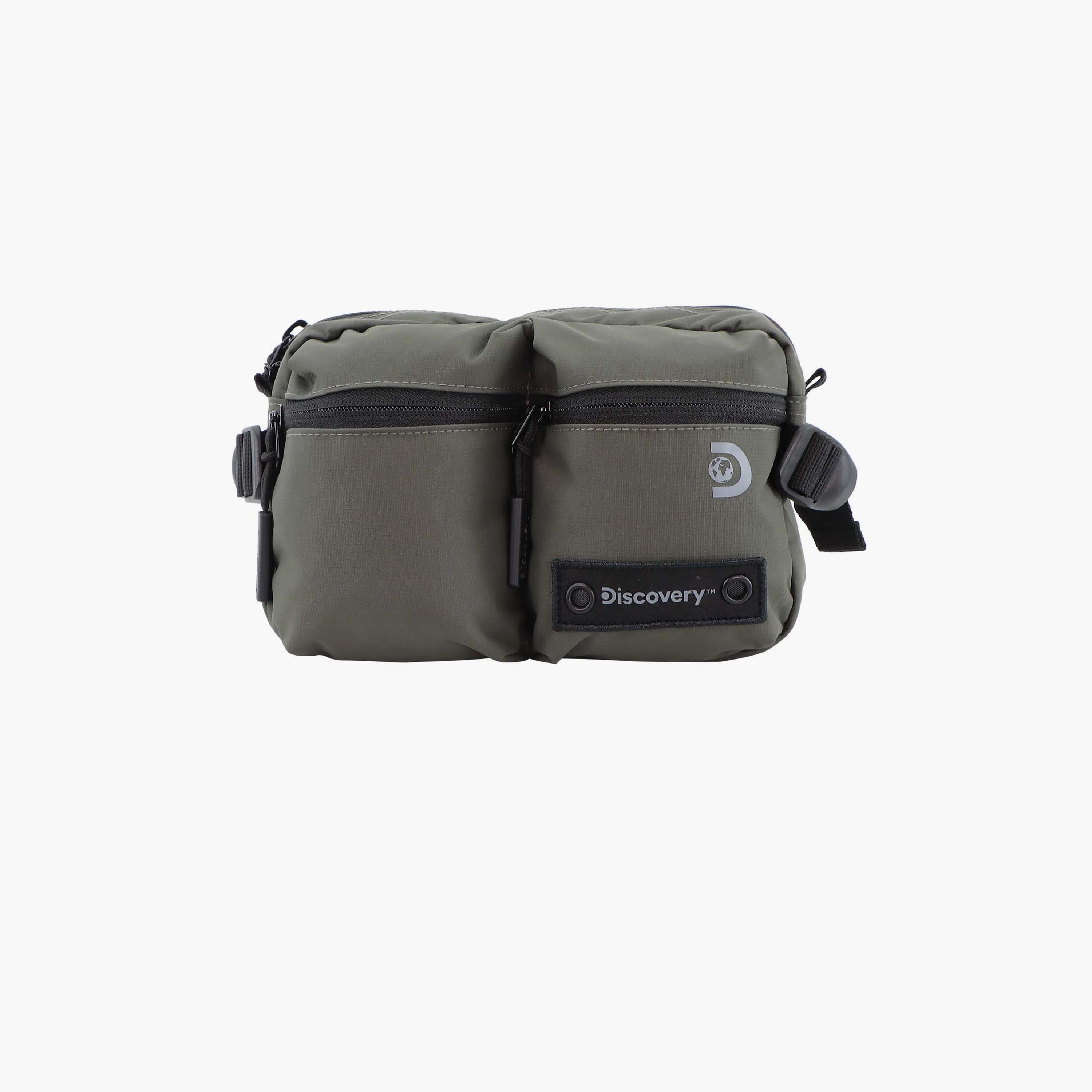 Discovery SHIELD RPET Waist Bag with Zipper and Adjustable Strap-men-bags-image-1