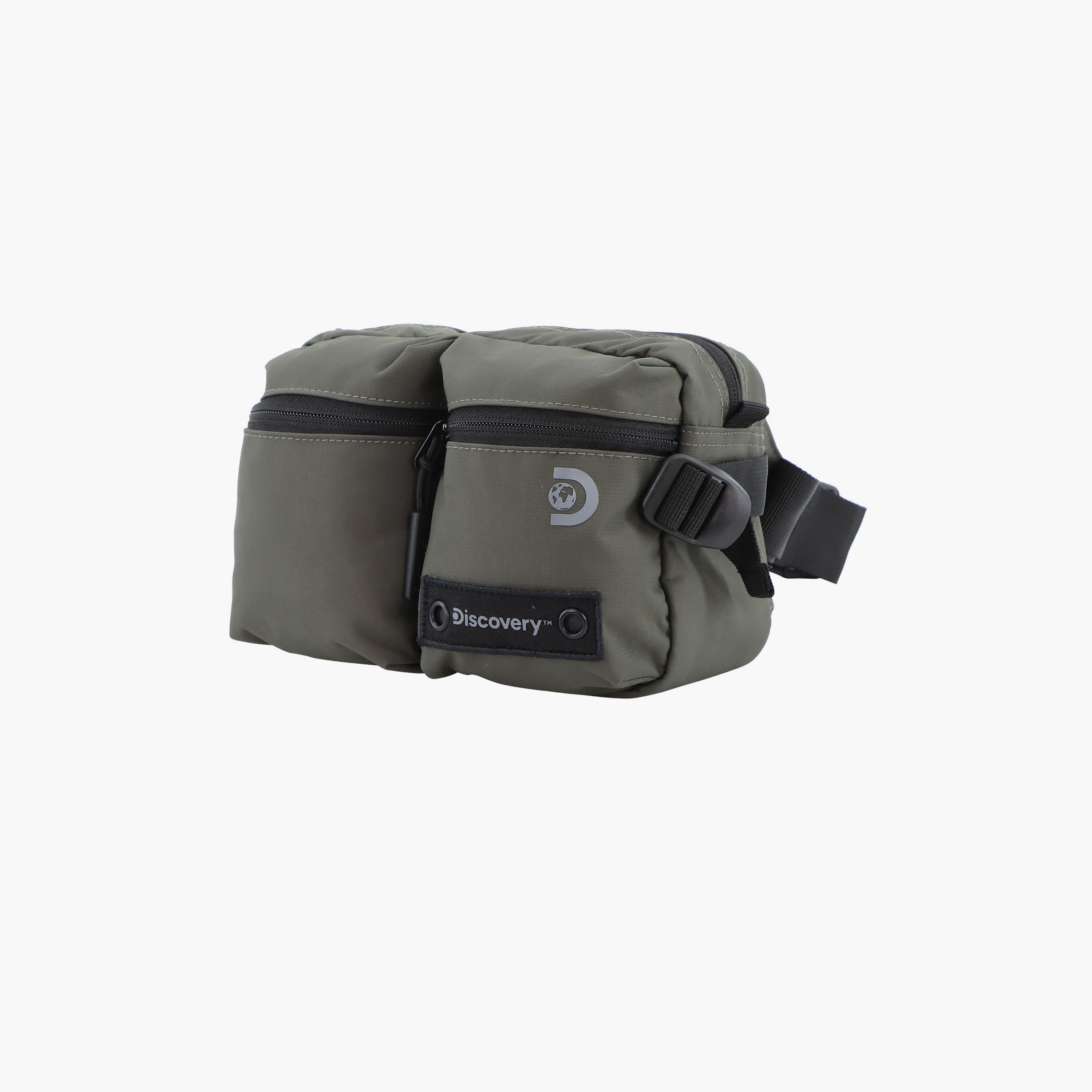 Discovery SHIELD RPET Waist Bag with Zipper and Adjustable Strap-men-bags-image-2