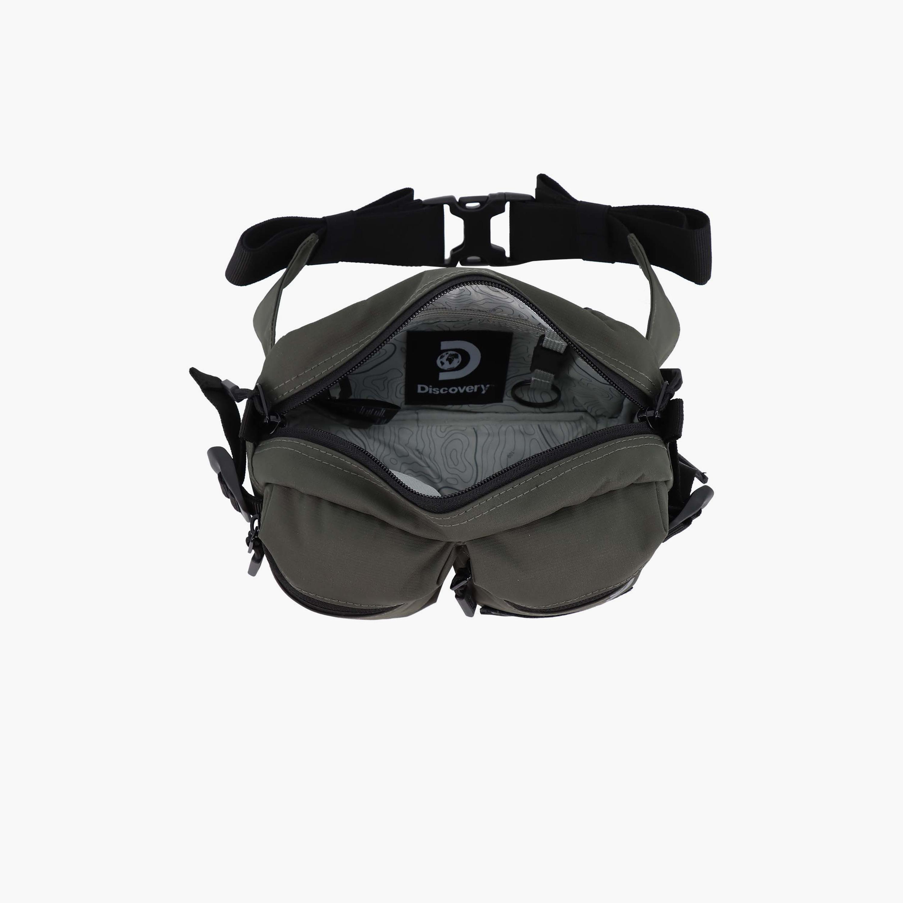 Discovery SHIELD RPET Waist Bag with Zipper and Adjustable Strap-men-bags-image-7