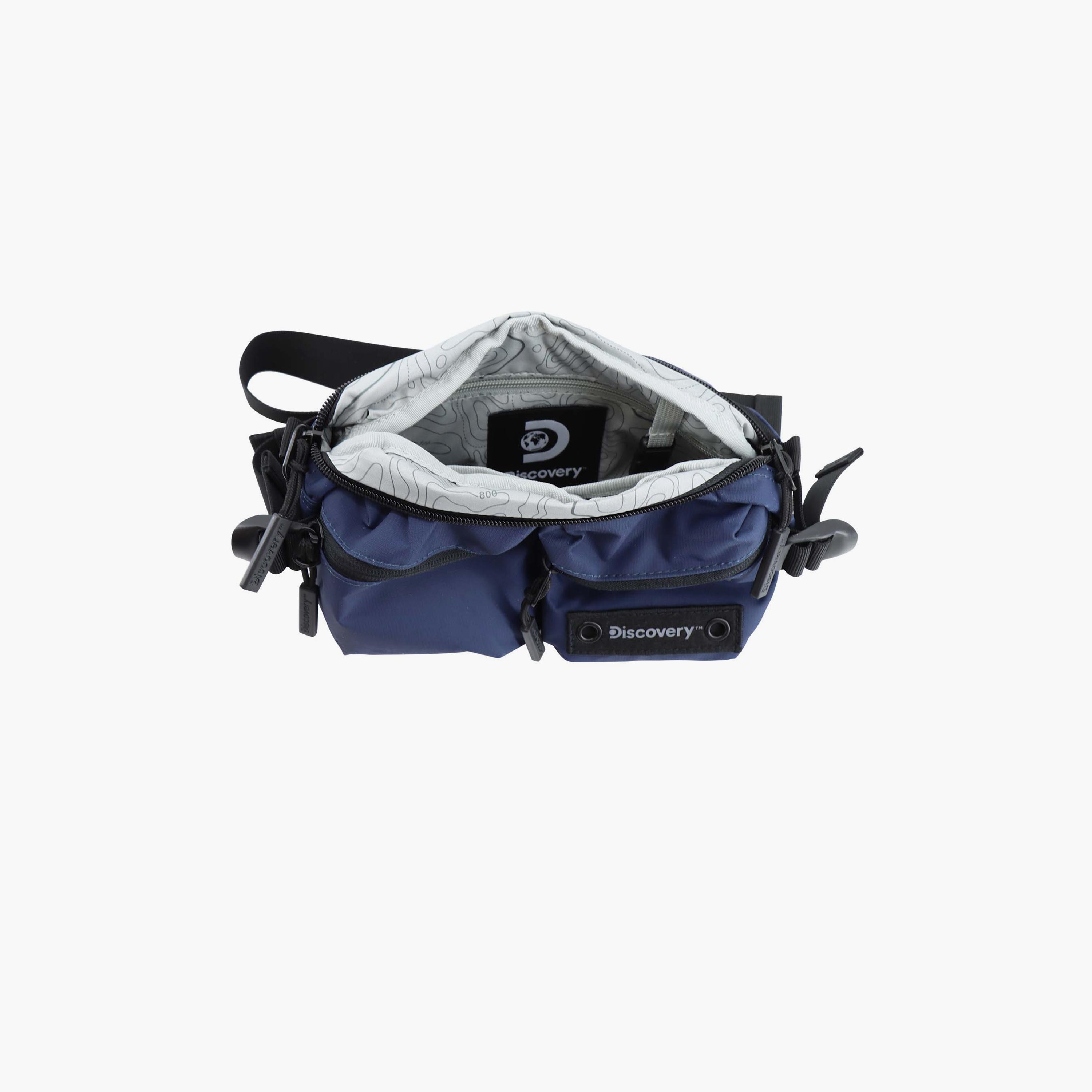 Discovery SHIELD RPET Waist Bag with Zipper and Adjustable Strap-men-bags-image-7