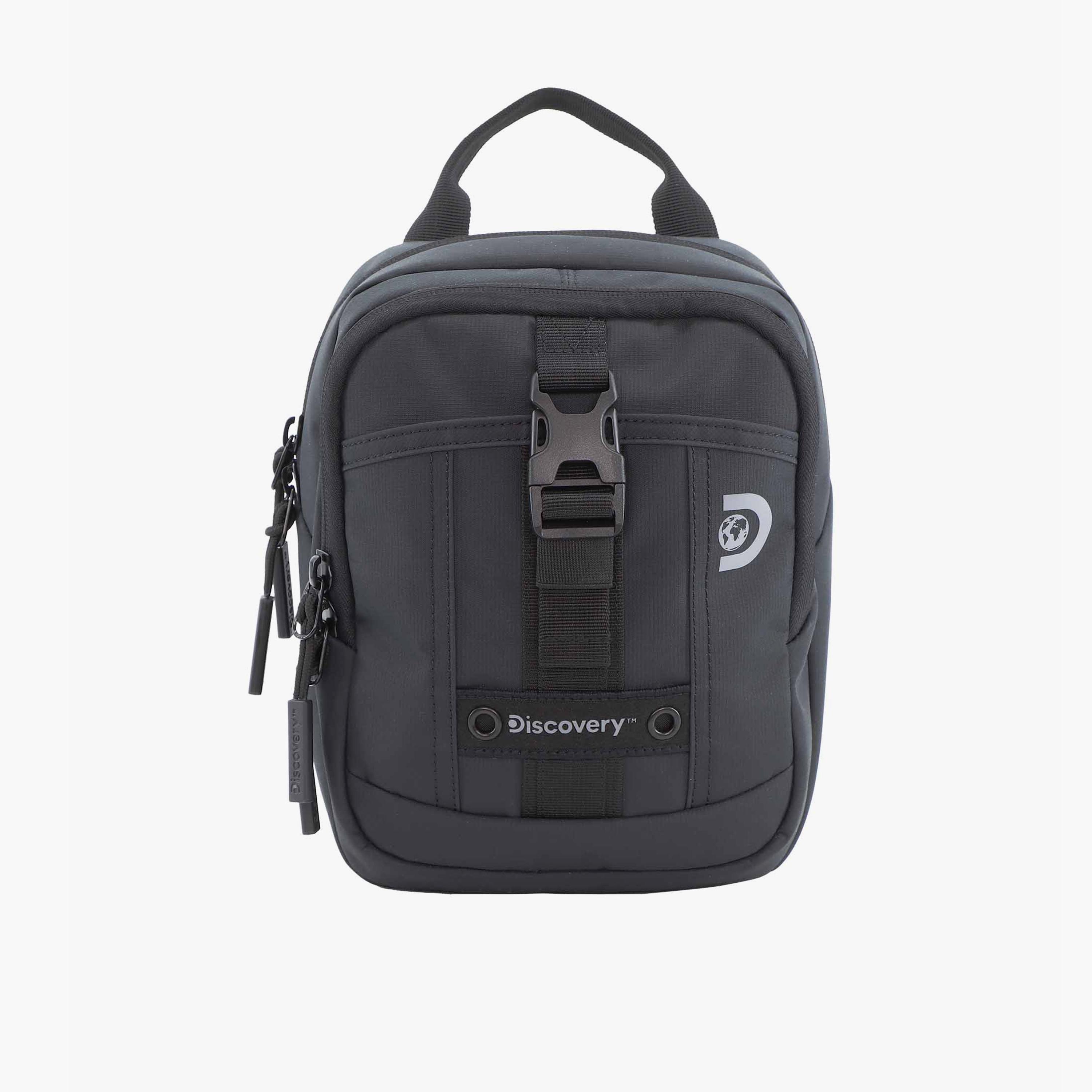 Discovery SHIELD RPET Shoulder Bag with Zipper and Adjustable Strap-men-bags-image-1