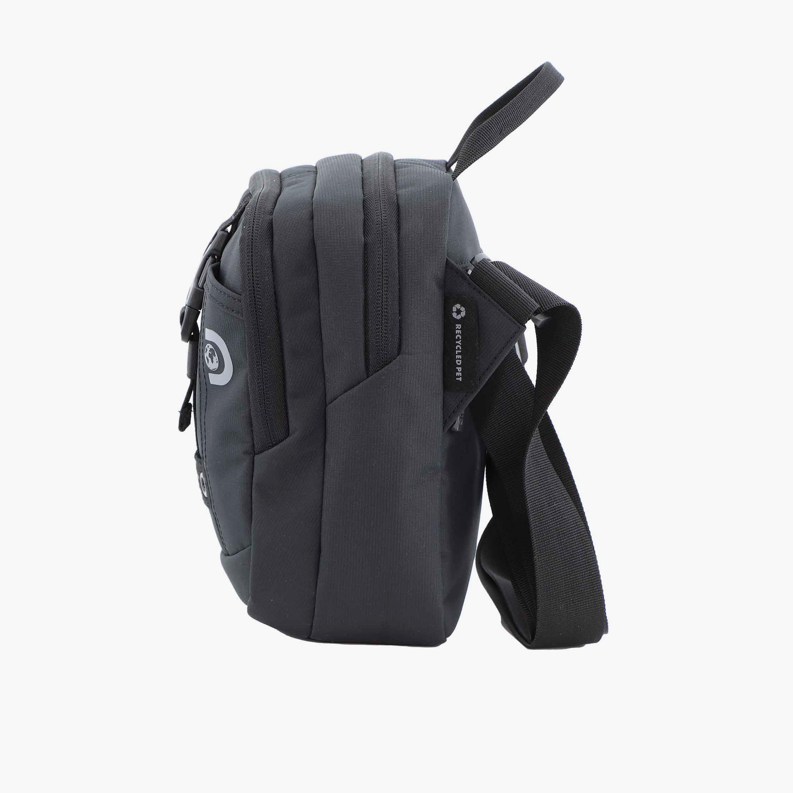 Discovery SHIELD RPET Shoulder Bag with Zipper and Adjustable Strap-men-bags-image-3