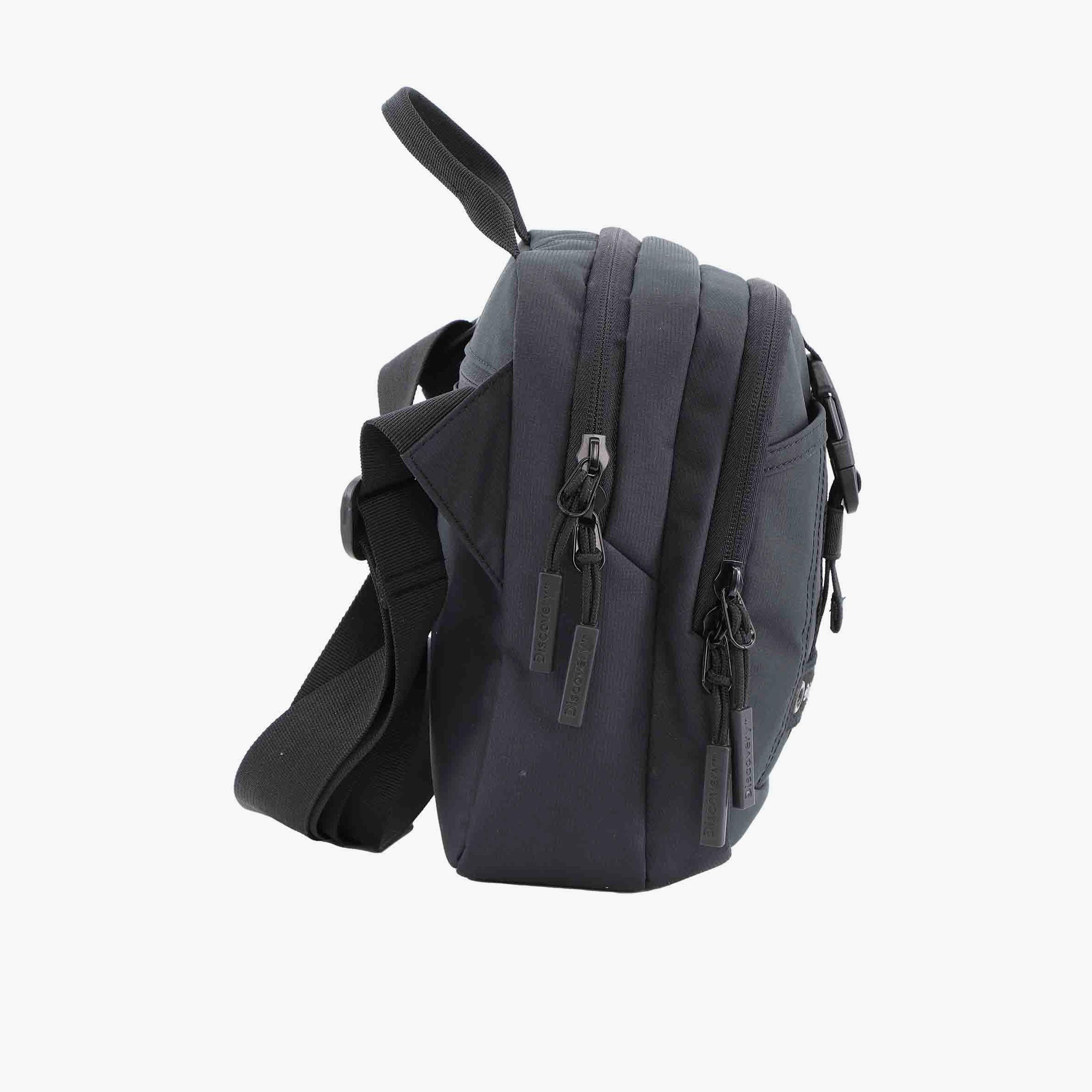 Discovery SHIELD RPET Shoulder Bag with Zipper and Adjustable Strap-men-bags-image-5