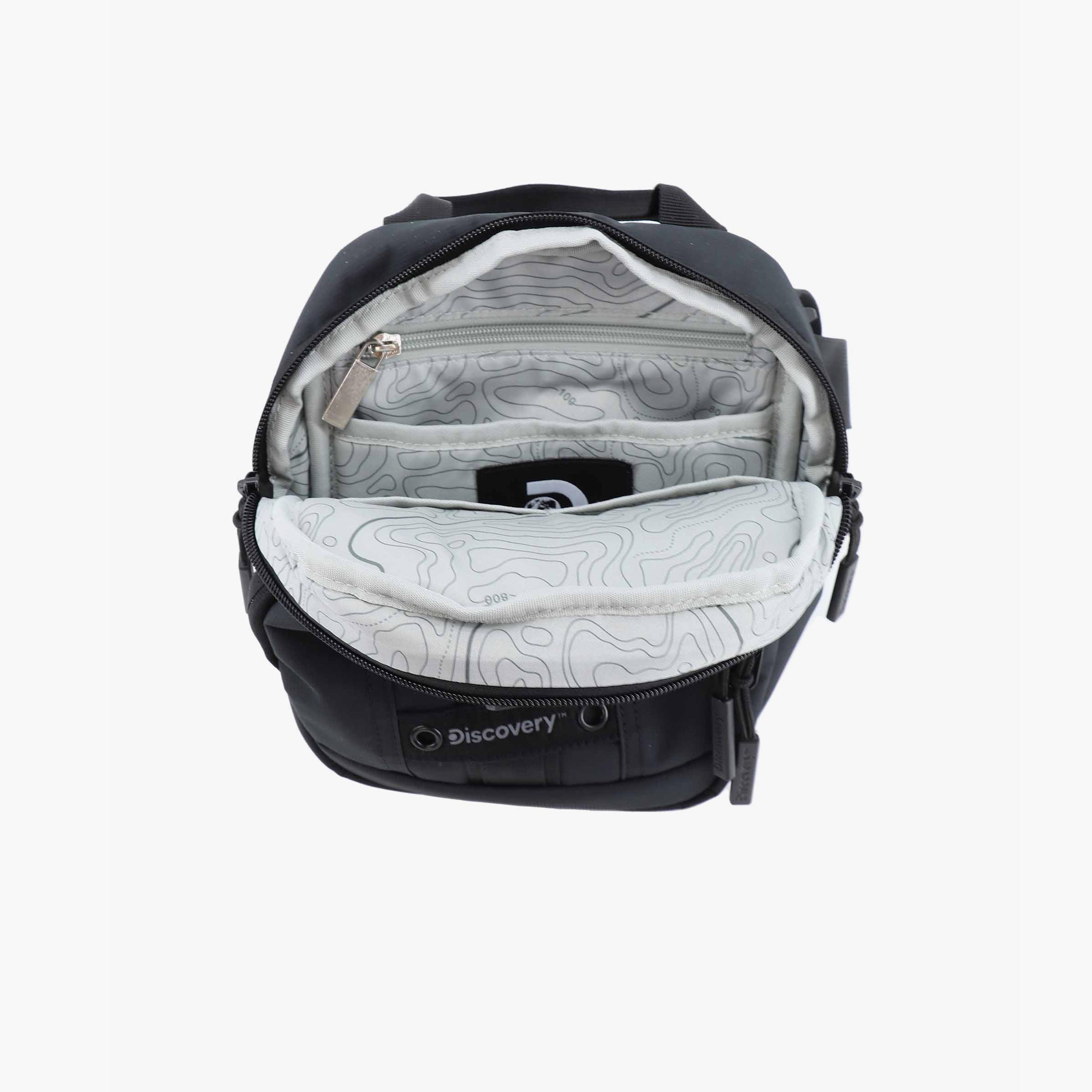 Discovery SHIELD RPET Shoulder Bag with Zipper and Adjustable Strap-men-bags-image-7
