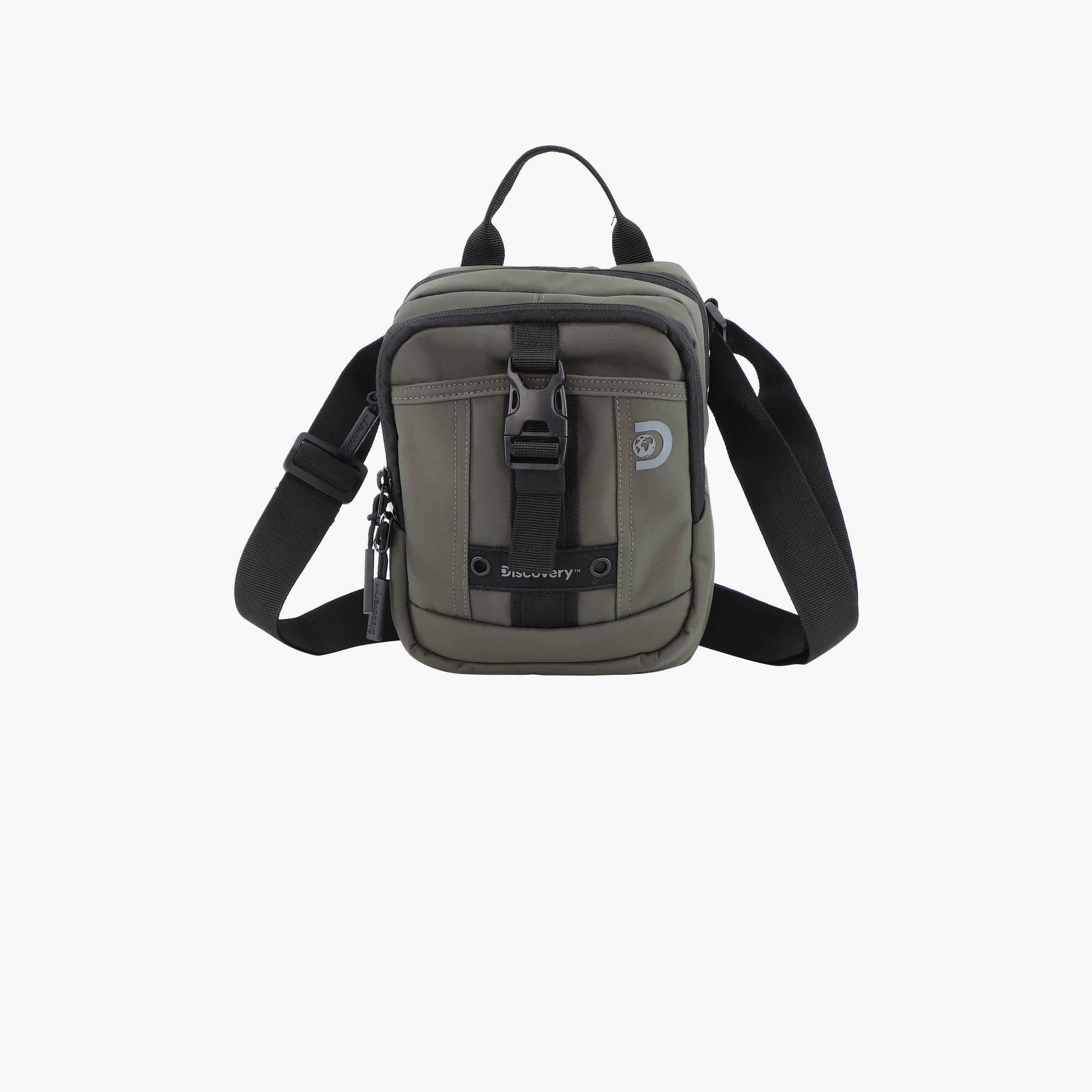 Discovery SHIELD RPET Shoulder Bag with Zipper and Adjustable Strap-men-bags-image-1