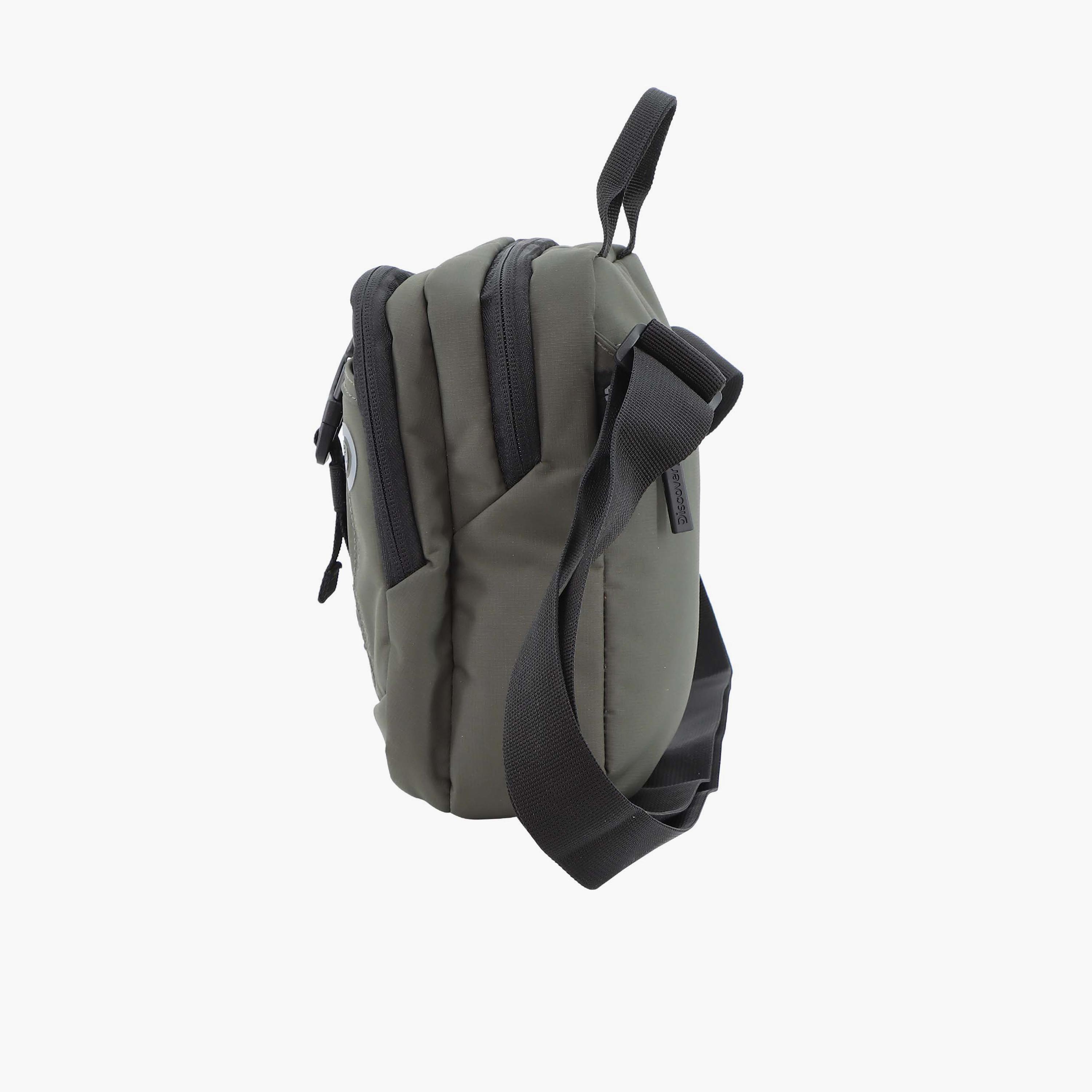 Discovery SHIELD RPET Shoulder Bag with Zipper and Adjustable Strap-men-bags-image-3