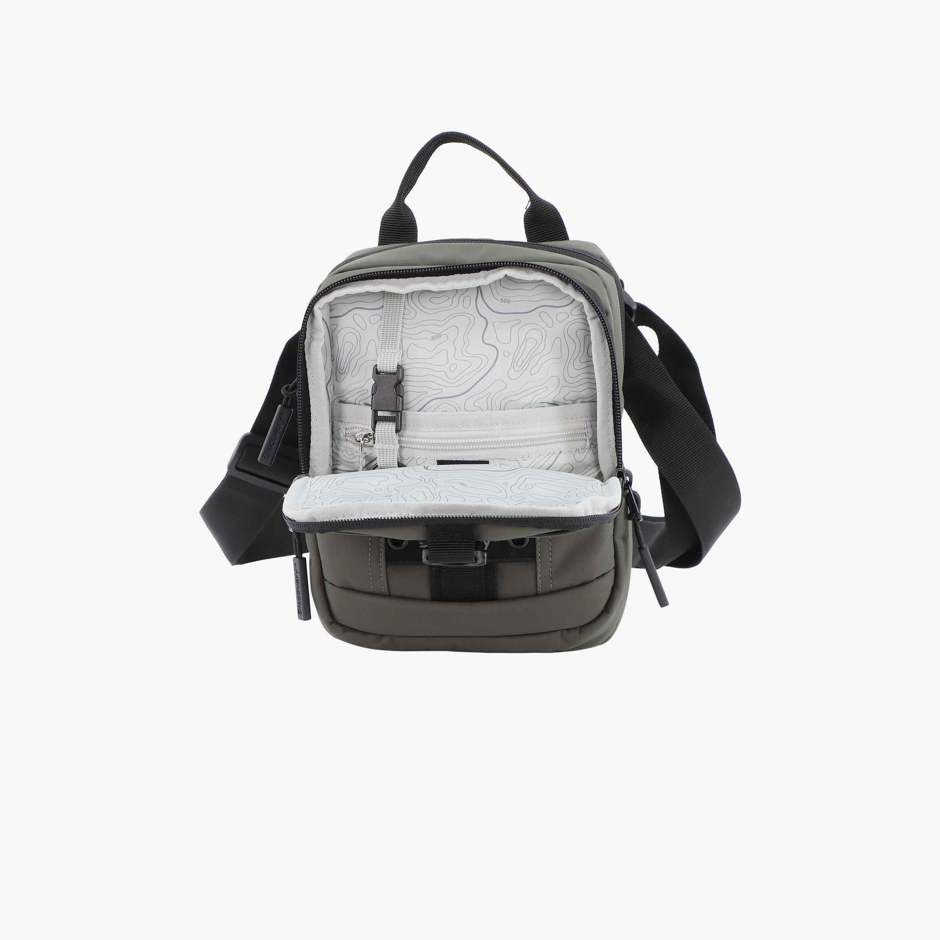 Discovery SHIELD RPET Shoulder Bag with Zipper and Adjustable Strap-men-bags-image-8