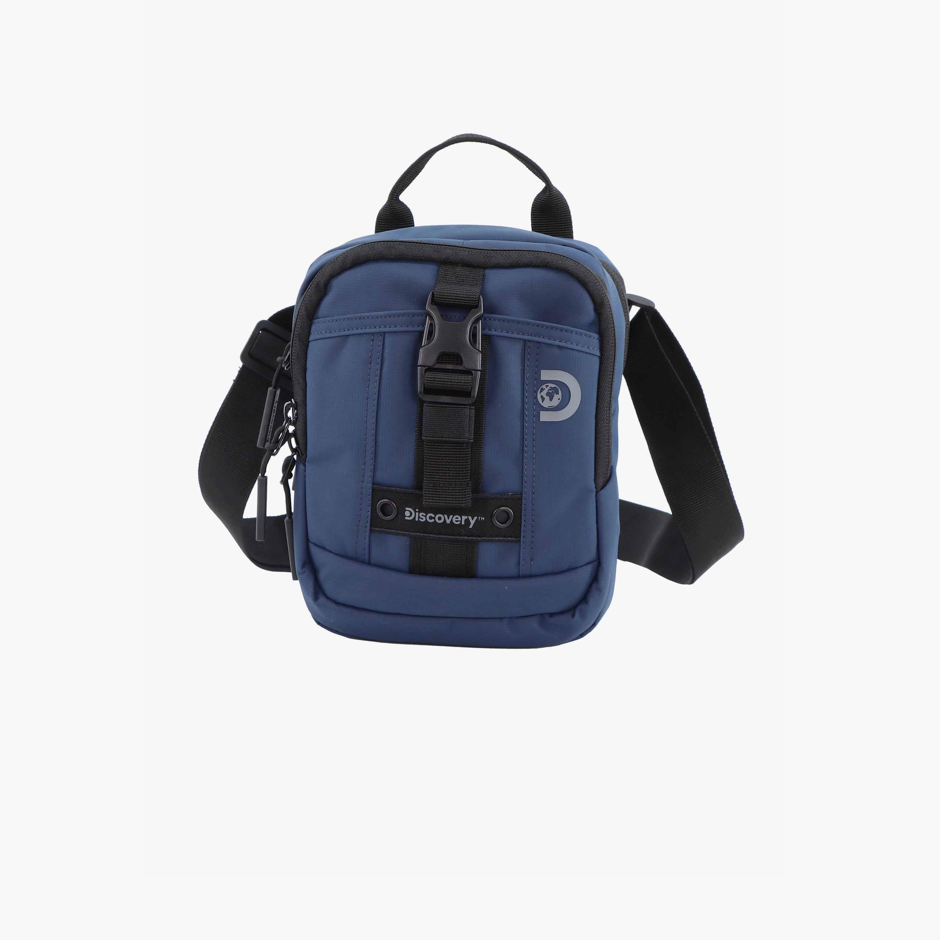 Discovery SHIELD RPET Shoulder Bag with Zipper and Adjustable Strap-men-bags-image-1