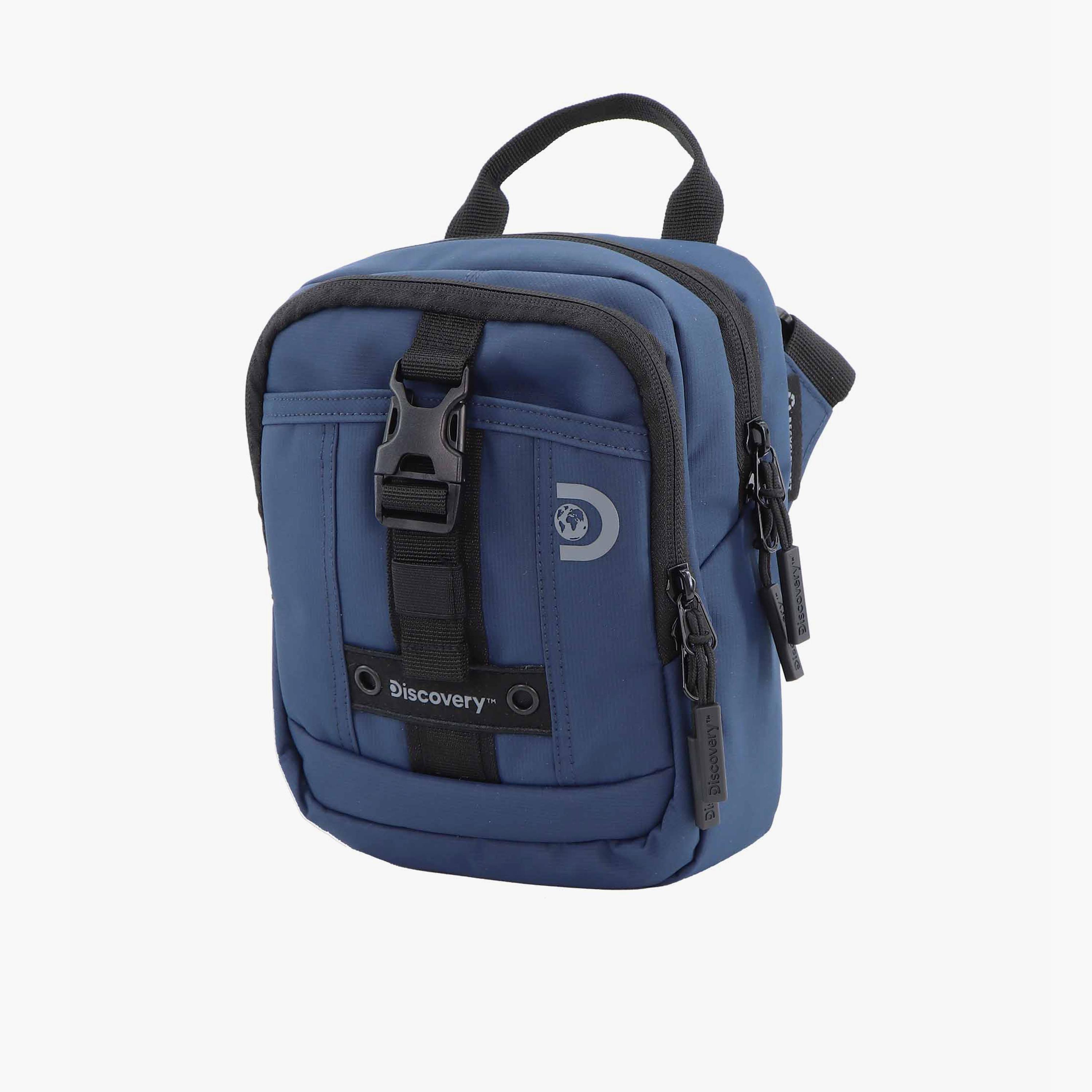 Discovery SHIELD RPET Shoulder Bag with Zipper and Adjustable Strap-men-bags-image-2