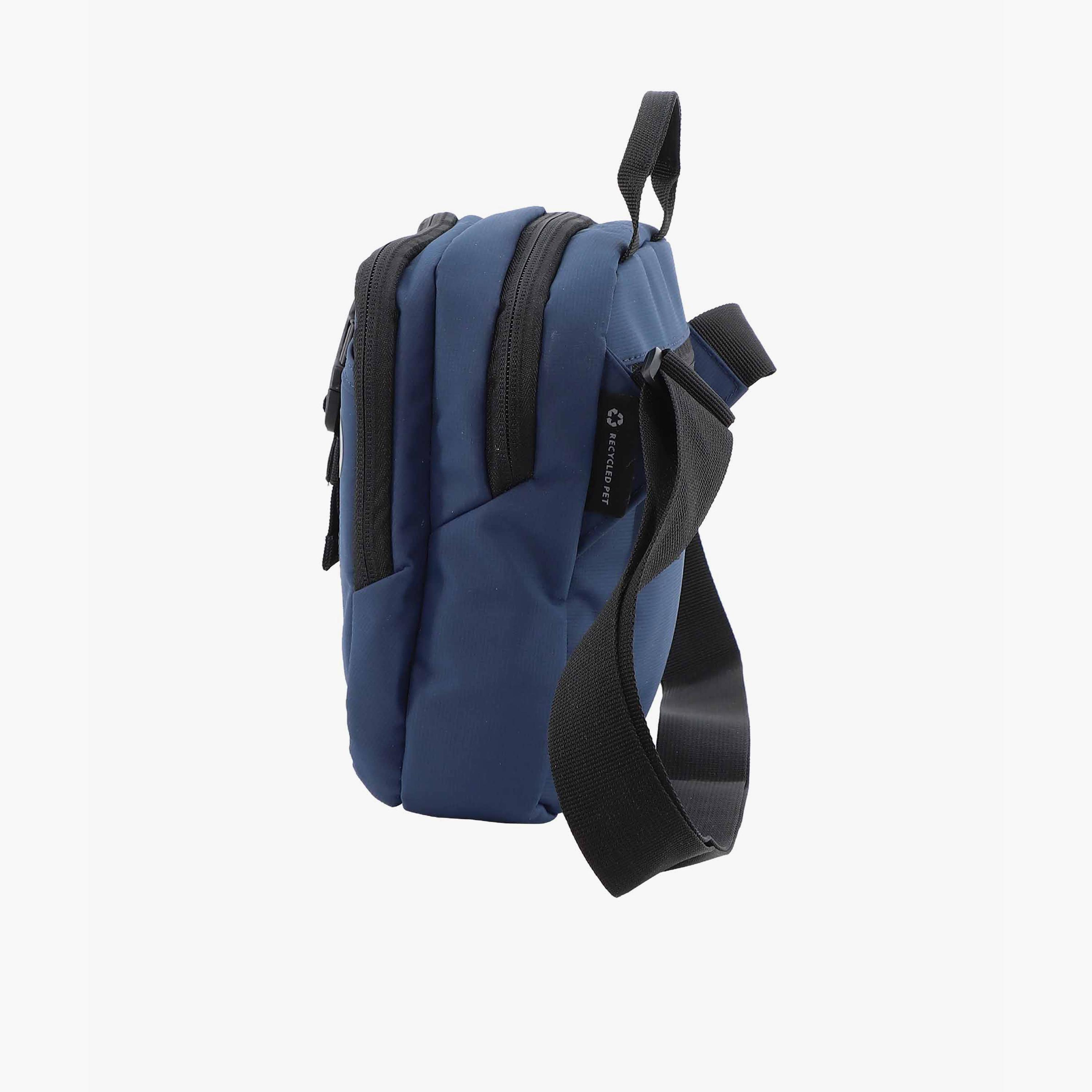 Discovery SHIELD RPET Shoulder Bag with Zipper and Adjustable Strap-men-bags-image-3