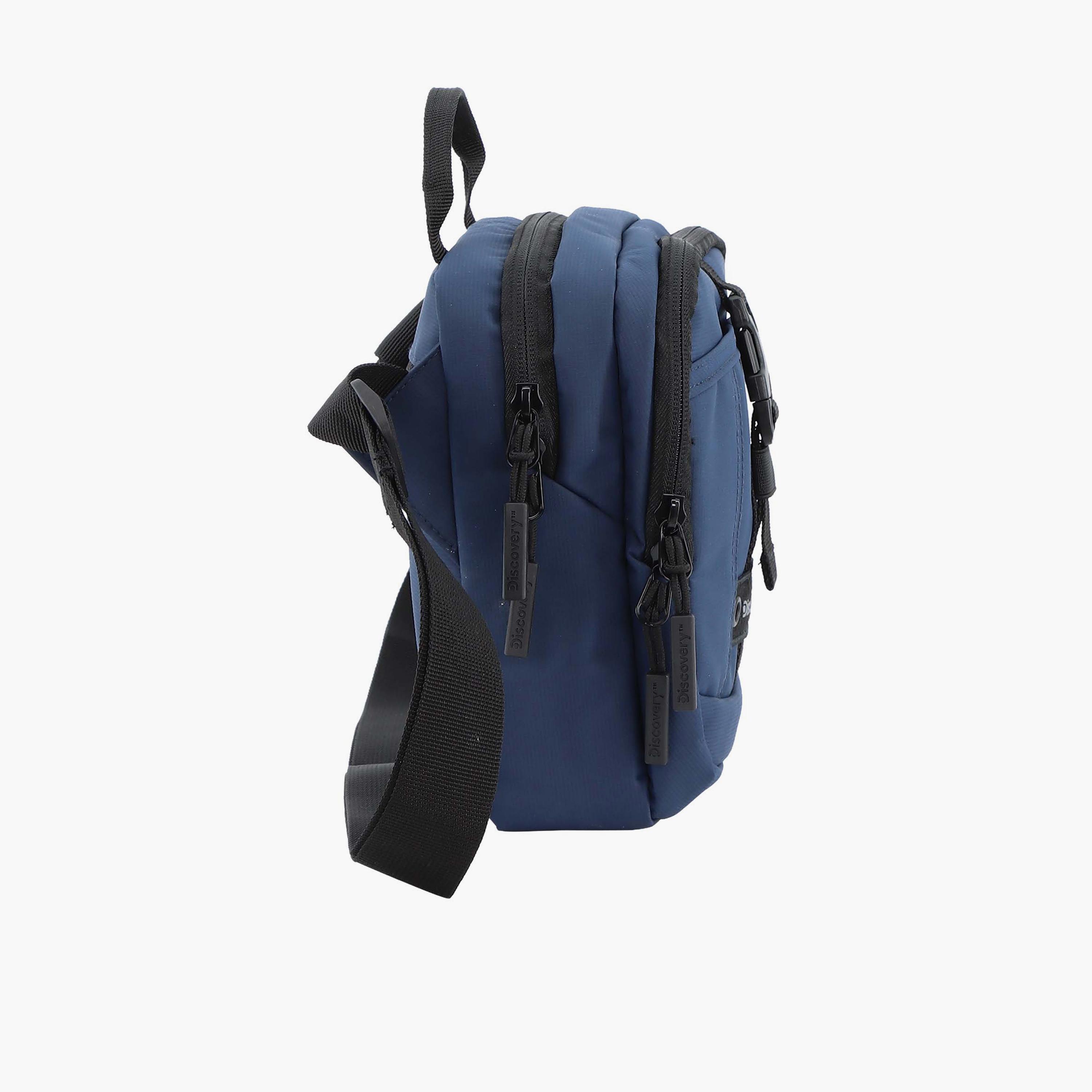Discovery SHIELD RPET Shoulder Bag with Zipper and Adjustable Strap-men-bags-image-5