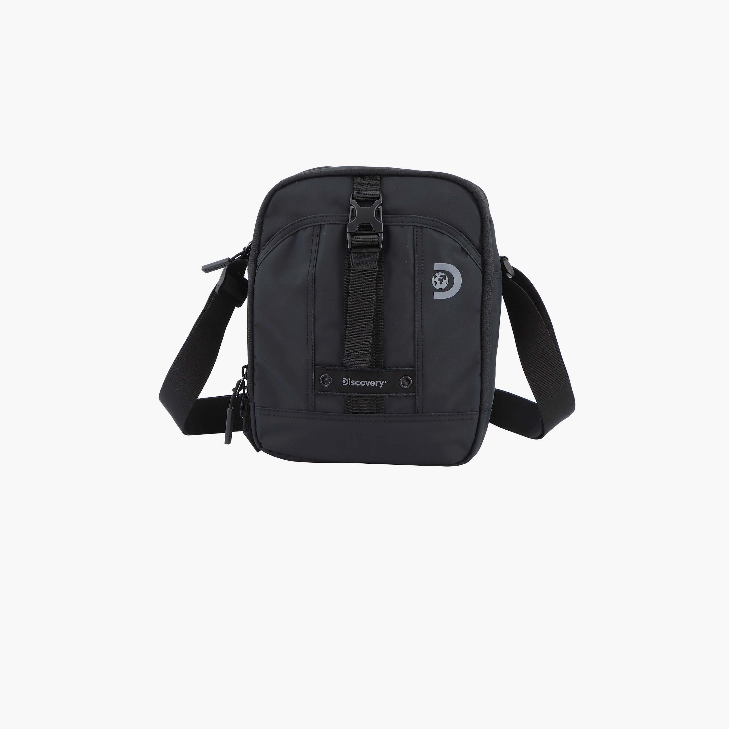 Discovery SHIELD RPET Shoulder Bag with Zipper and Adjustable Strap-men-bags-image-1