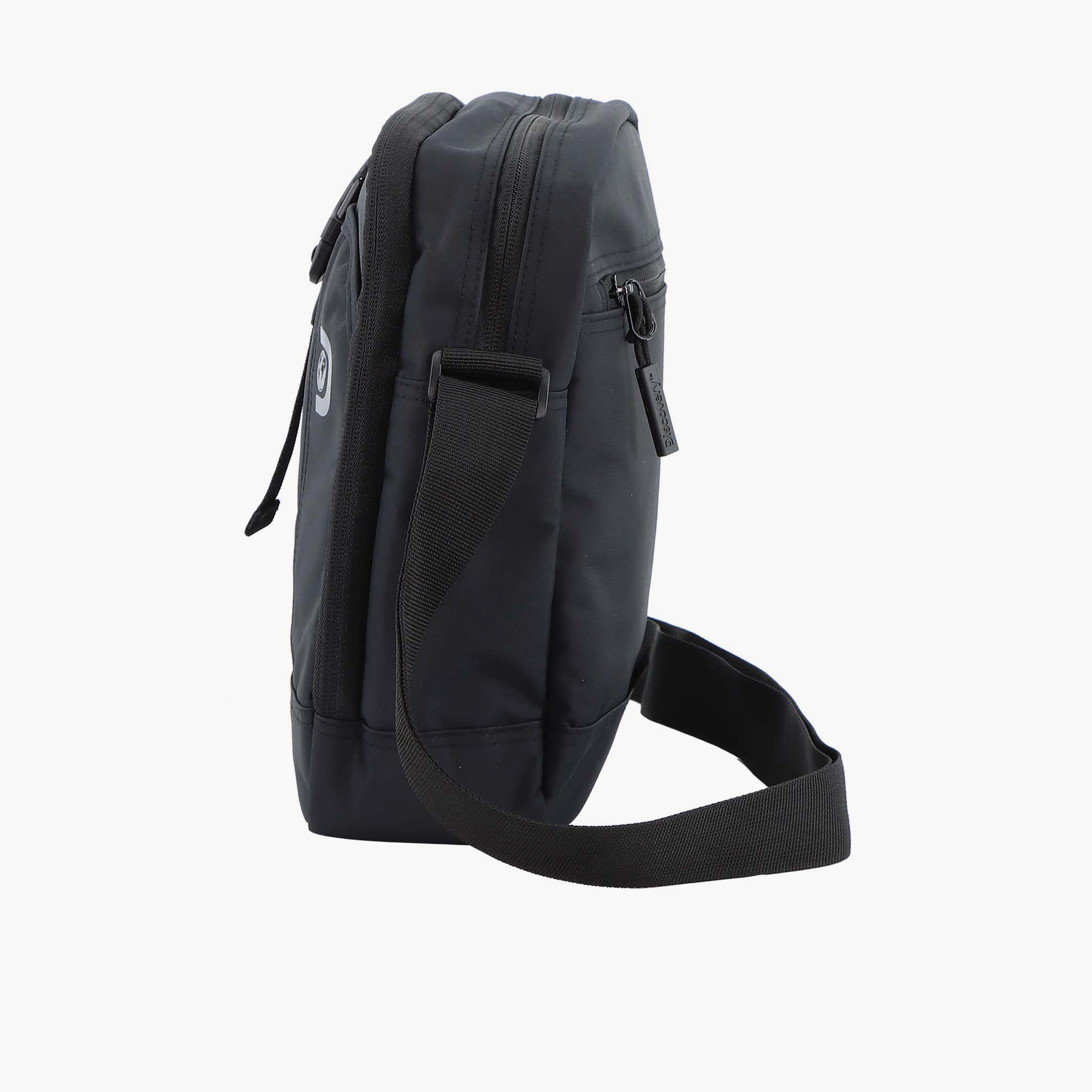 Discovery SHIELD RPET Shoulder Bag with Zipper and Adjustable Strap-men-bags-image-3