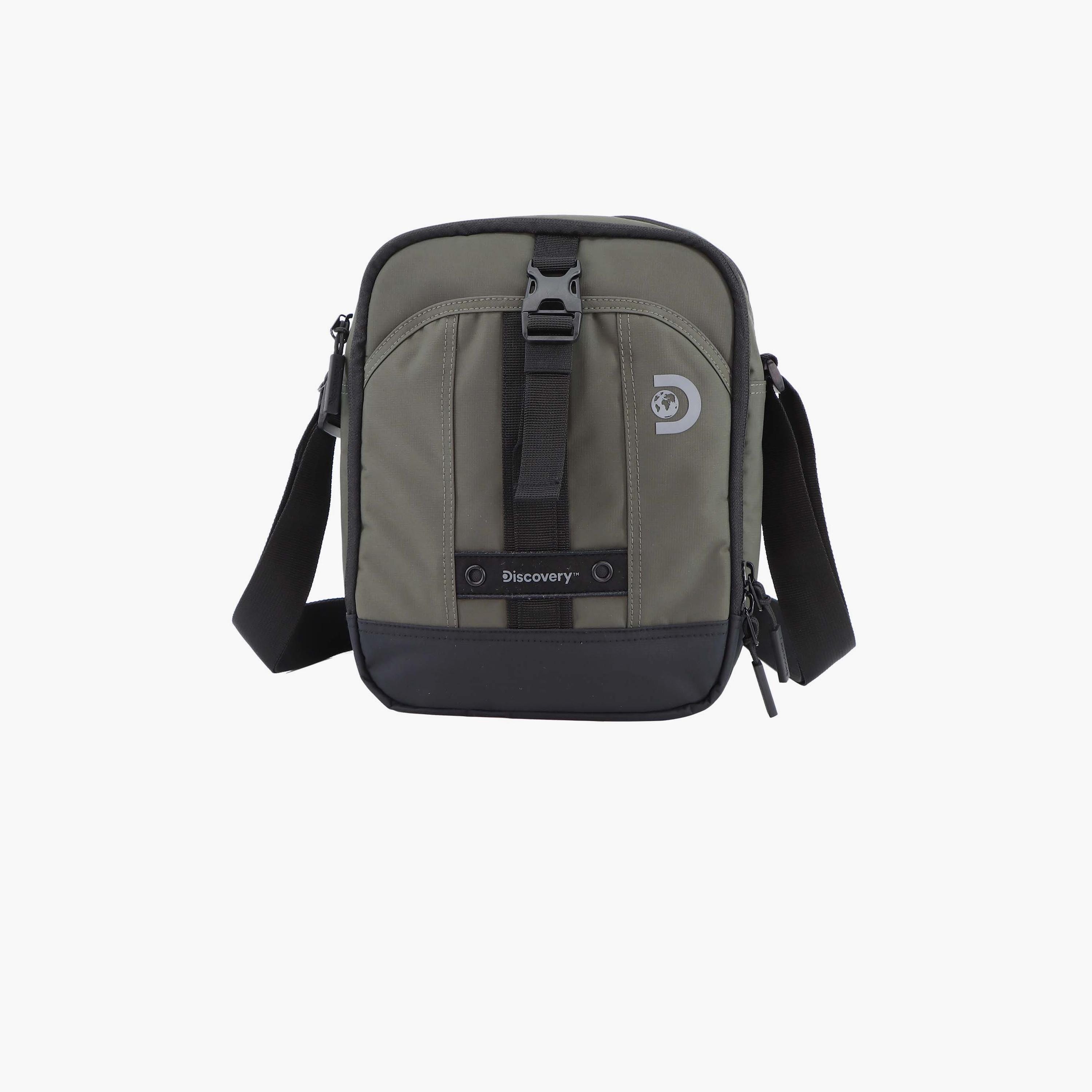 Discovery SHIELD RPET Shoulder Bag with Zipper and Adjustable Strap-men-bags-image-1