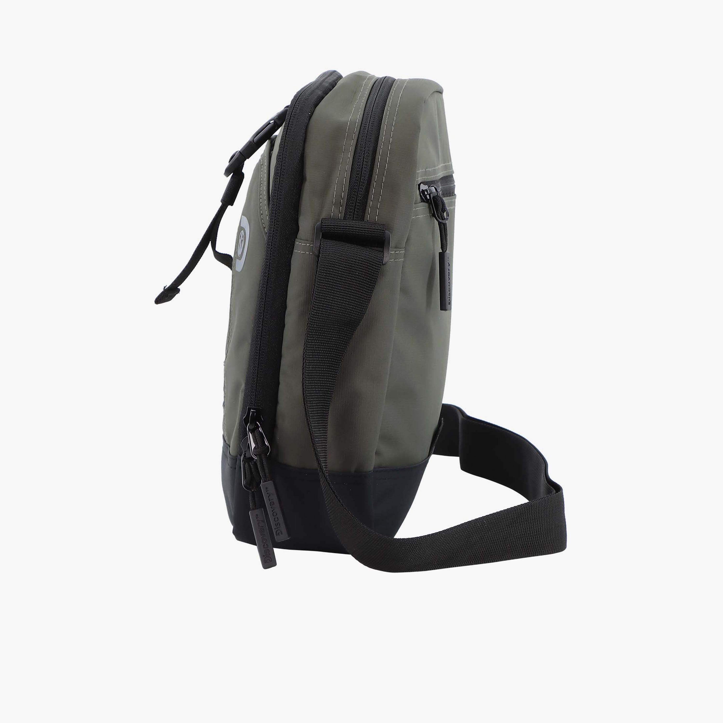Discovery SHIELD RPET Shoulder Bag with Zipper and Adjustable Strap-men-bags-image-3