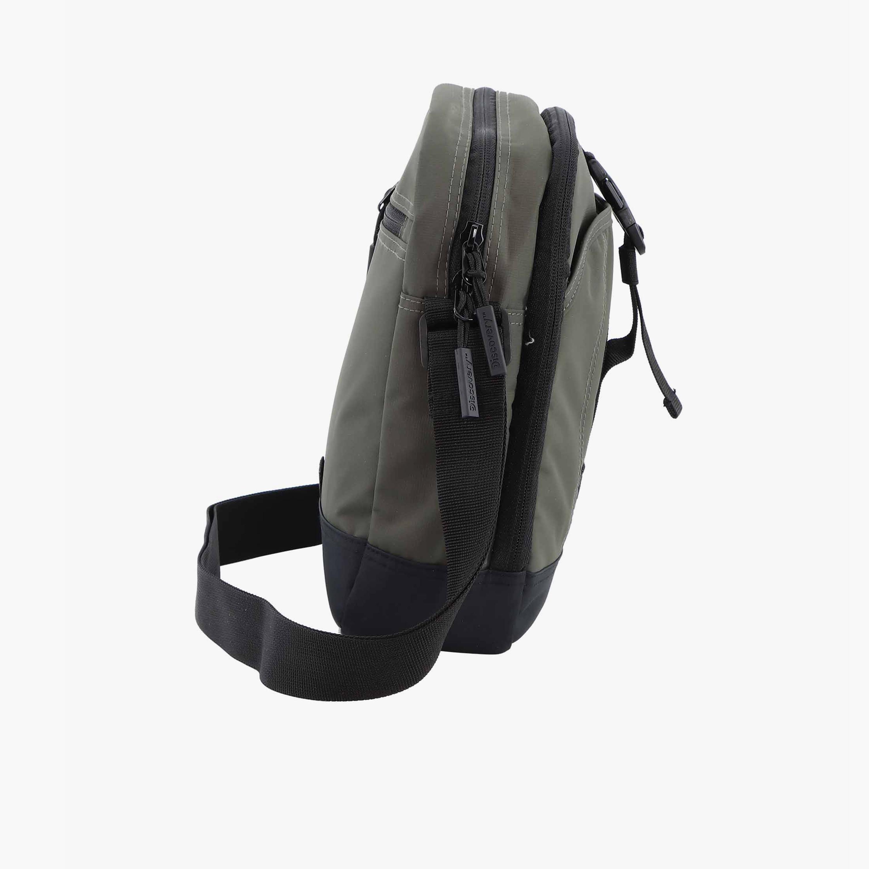 Discovery SHIELD RPET Shoulder Bag with Zipper and Adjustable Strap-men-bags-image-5