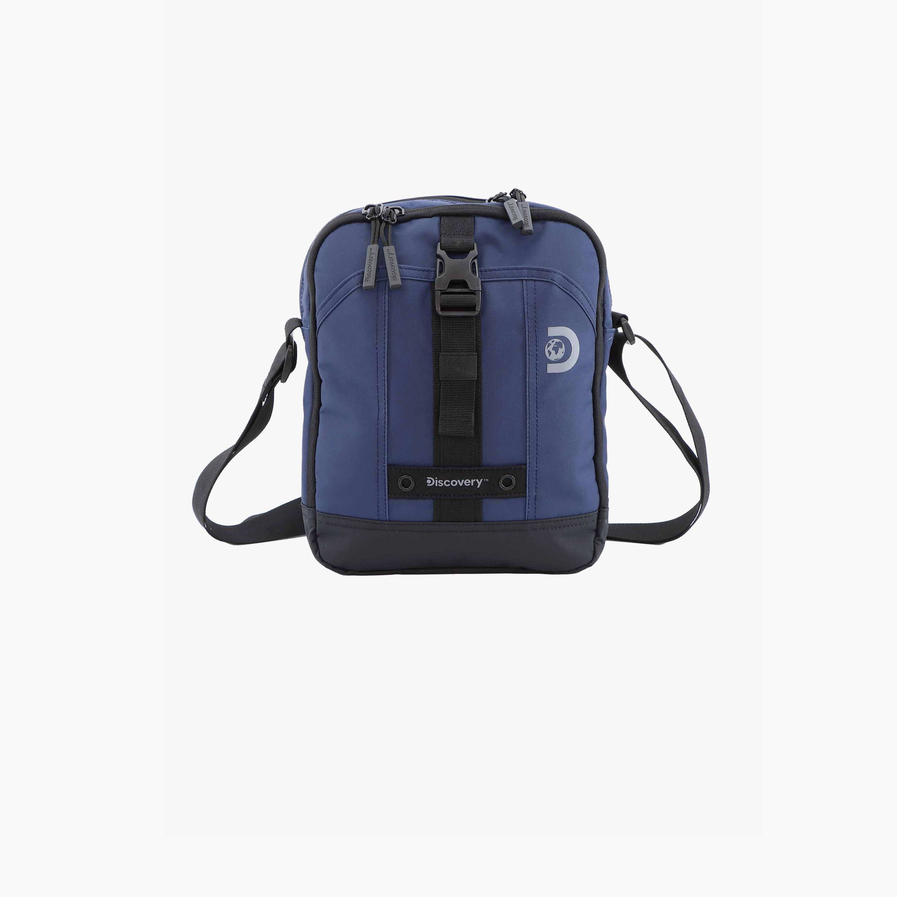 Discovery SHIELD RPET Shoulder Bag with Zipper and Adjustable Strap-men-bags-image-1