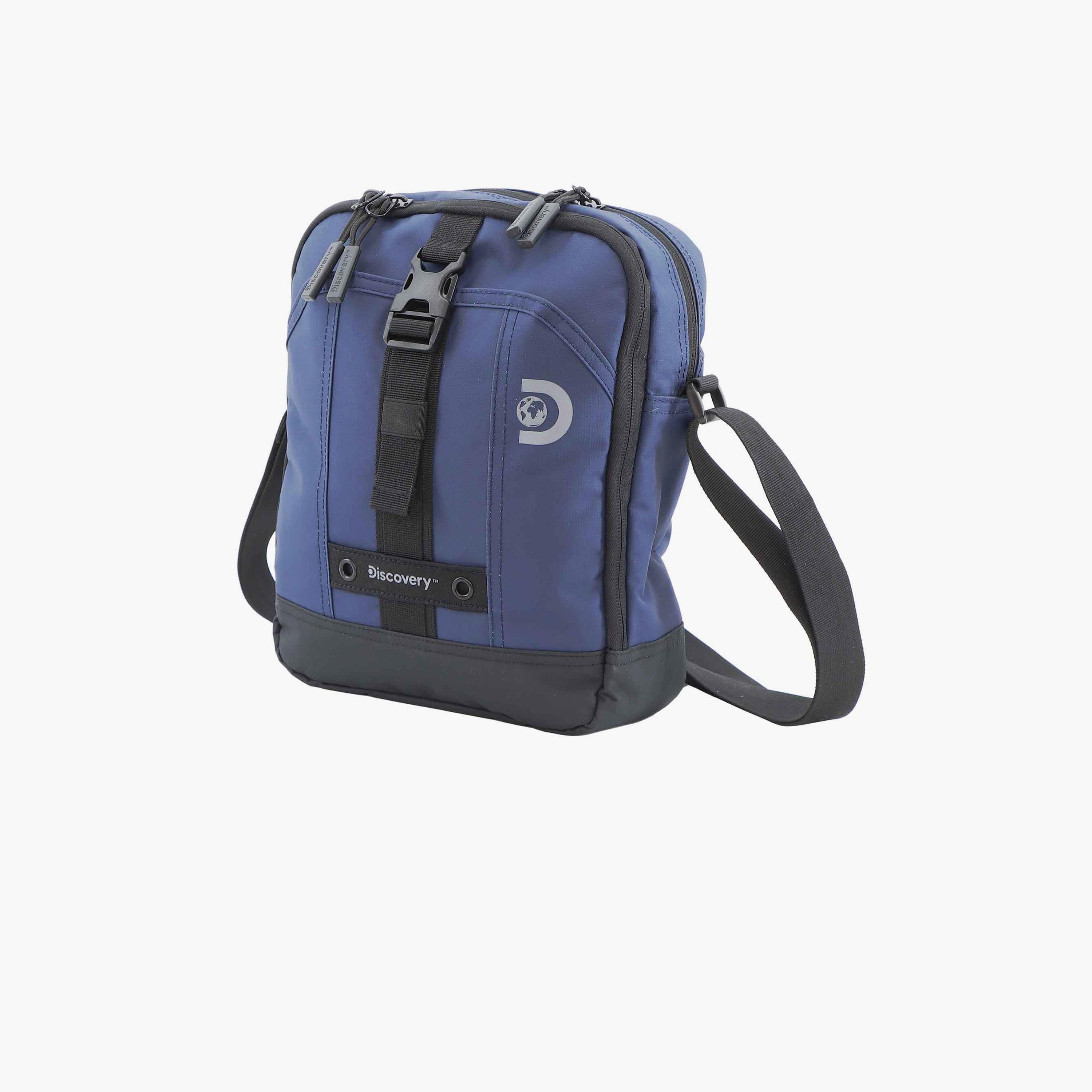 Discovery SHIELD RPET Shoulder Bag with Zipper and Adjustable Strap-men-bags-image-2