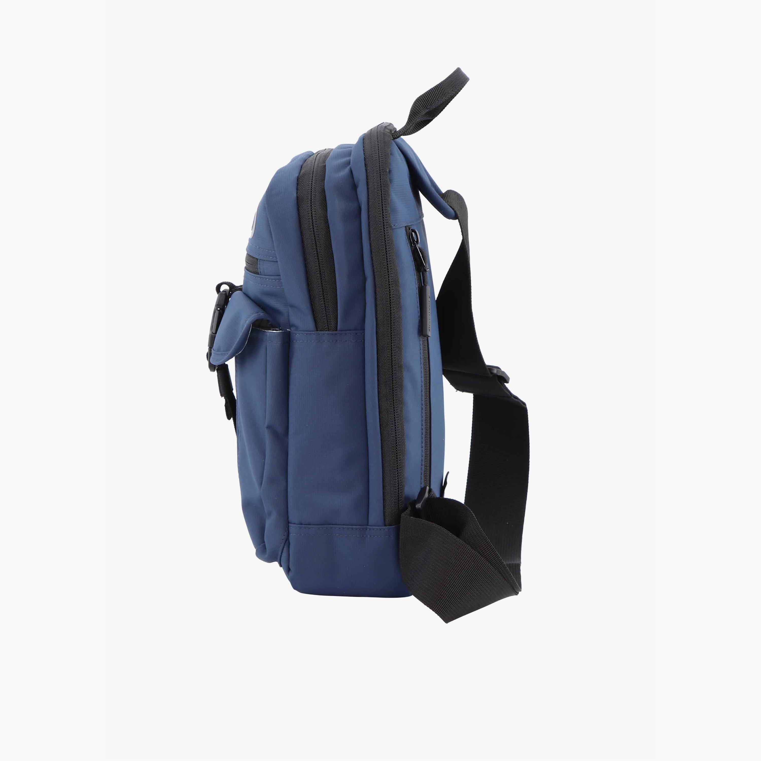 Discovery SHIELD RPET Sling Bag with Zipper and Adjustable Strap-men-bags-image-3