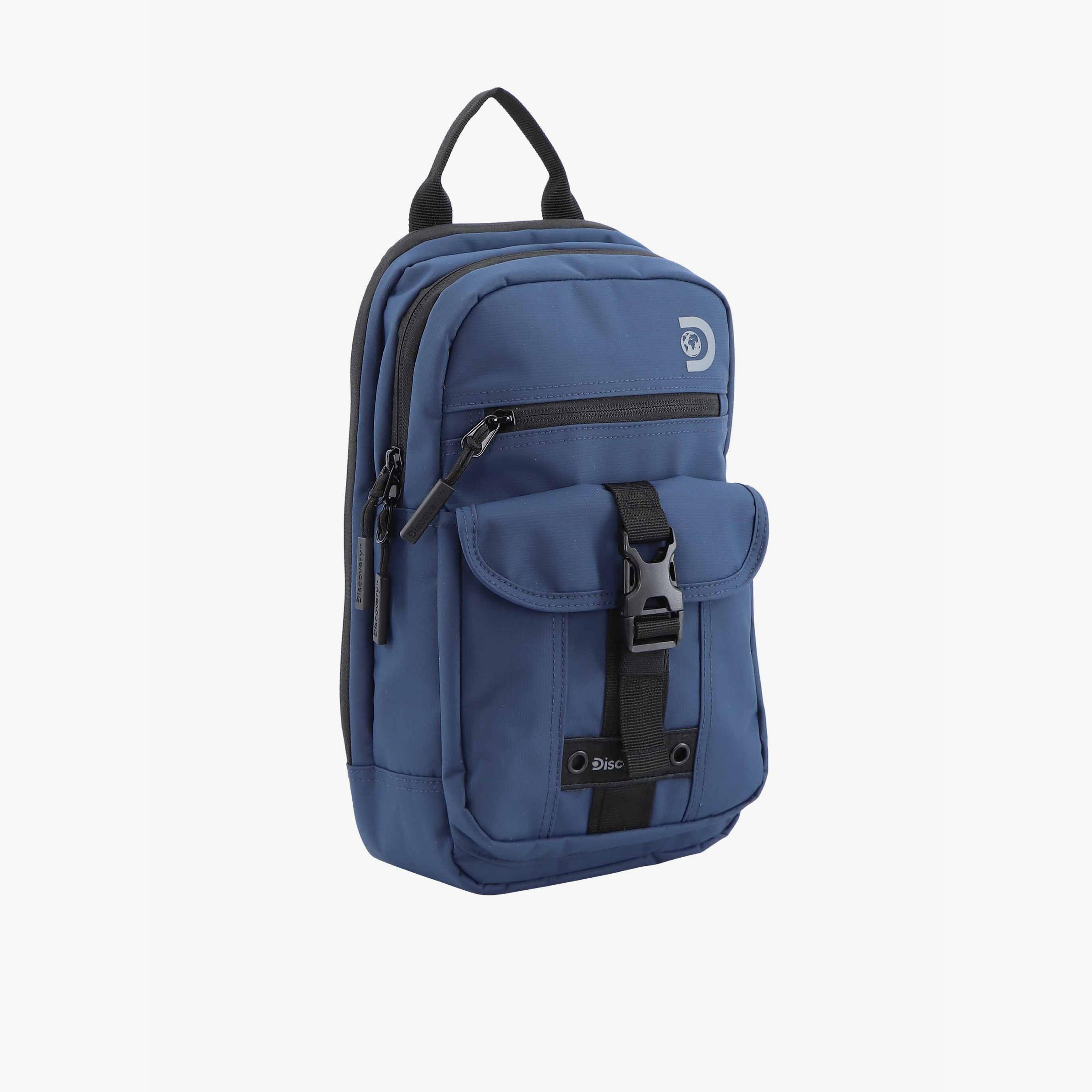 Discovery SHIELD RPET Sling Bag with Zipper and Adjustable Strap-men-bags-image-6