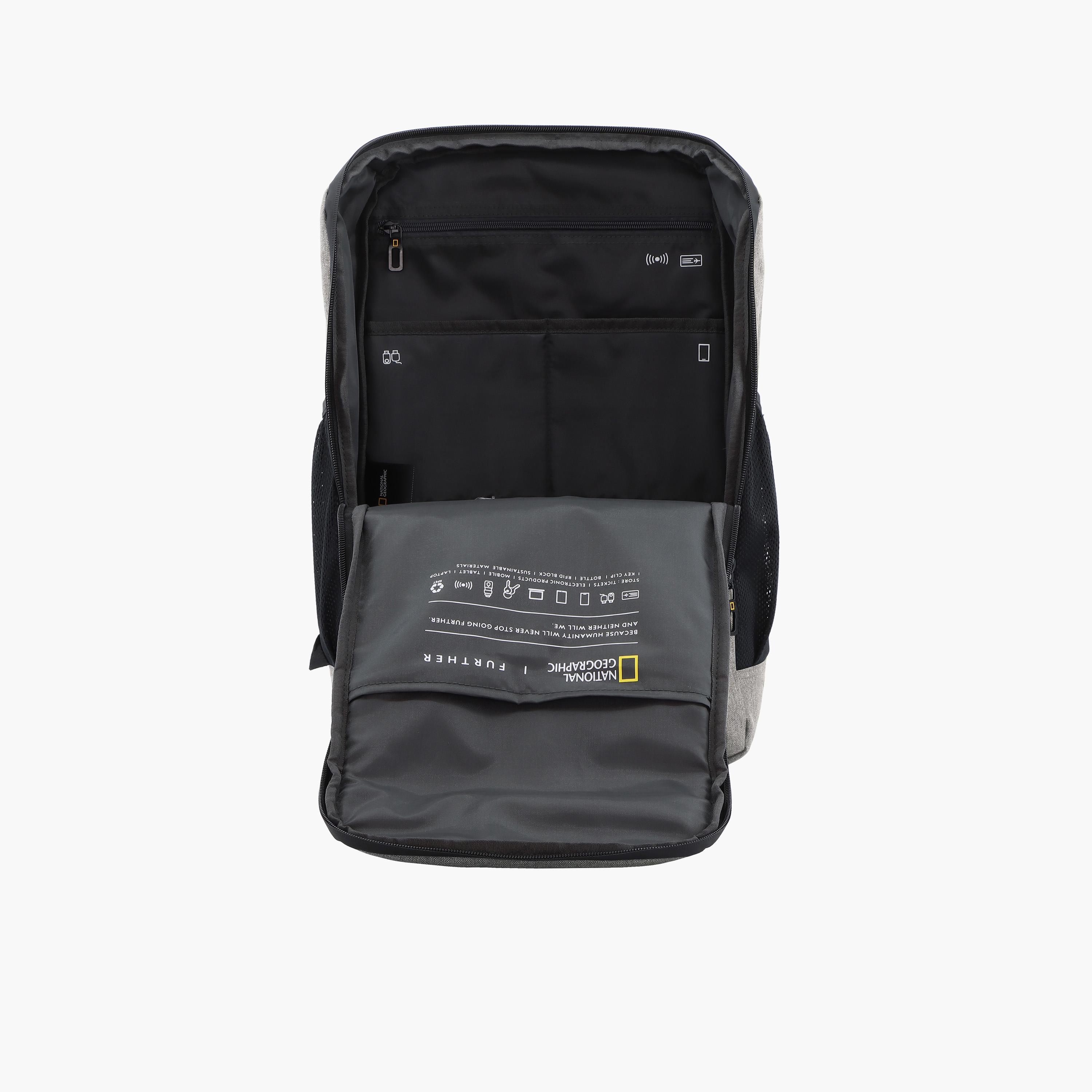 National Geographic Shadow RPET 23 L | 18.5 Inches Utility Backpack Polyester with Water Resistance-travel-luggagesandbags-backpacks-image-5