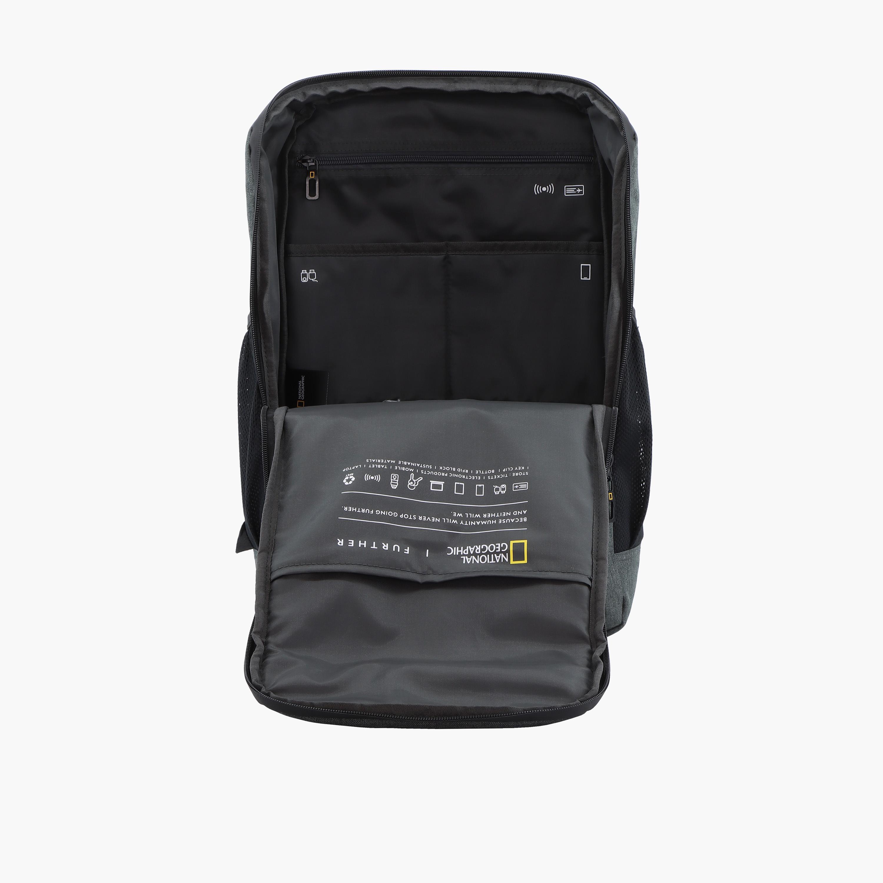 National Geographic Shadow RPET 23 L | 18.5 Inches Utility Backpack Polyester with Water Resistance-travel-luggagesandbags-backpacks-image-5