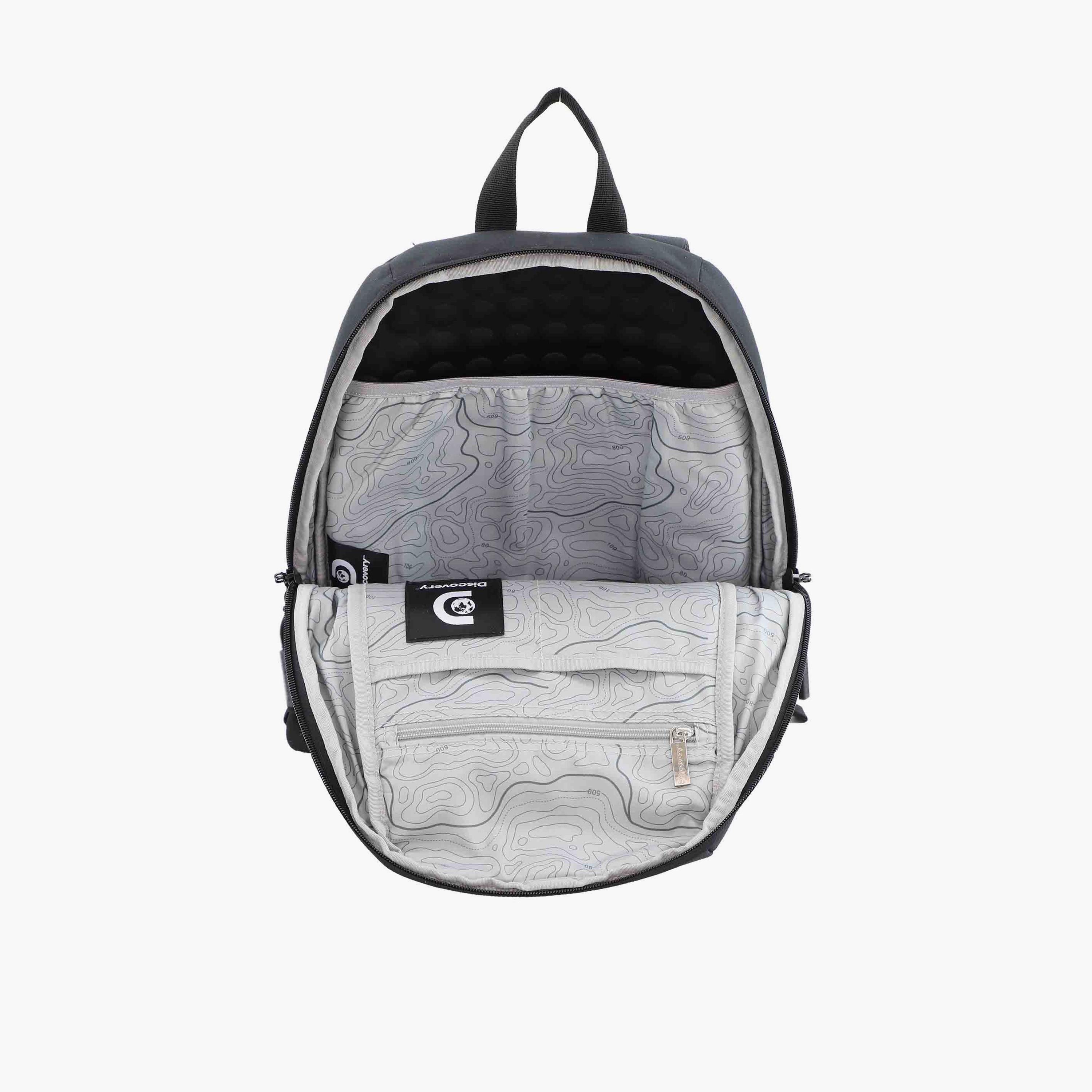 Discovery SHIELD RPET 10 L | 14.5 Inches Utility Backpack Polyester with Water Resistance-travel-luggagesandbags-backpacks-image-5