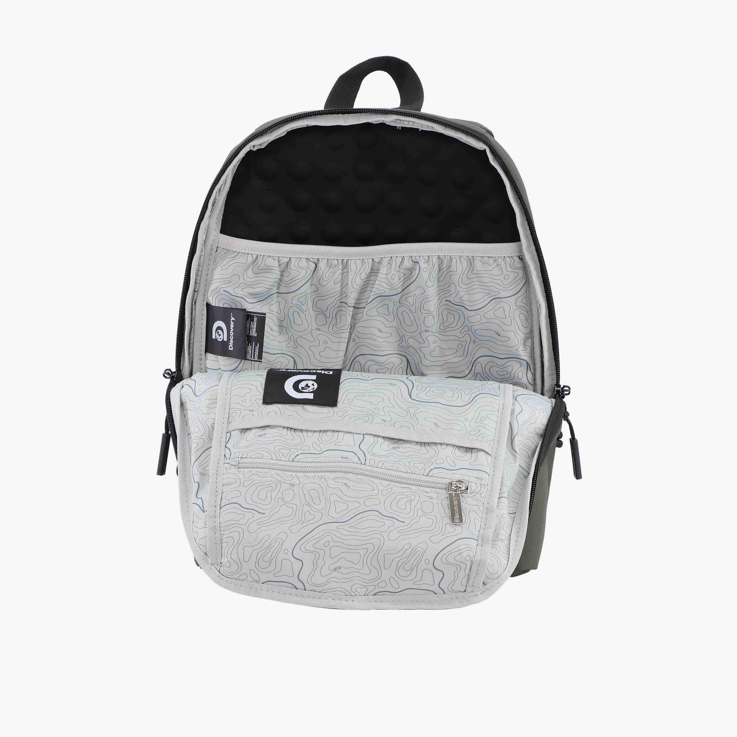 Discovery SHIELD RPET 10 L | 14.5 Inches Utility Backpack Polyester with Water Resistance-travel-luggagesandbags-backpacks-image-5
