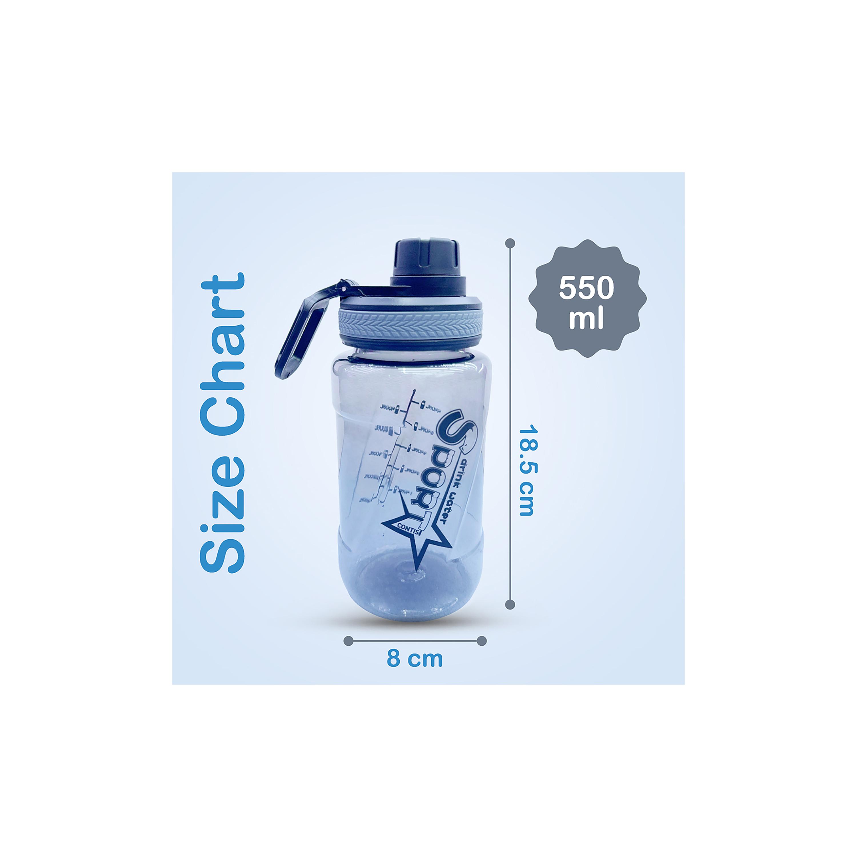 Eazy Kids BPA Free Water Bottle - Assorted - 550 ml-school-waterbottles-image-6