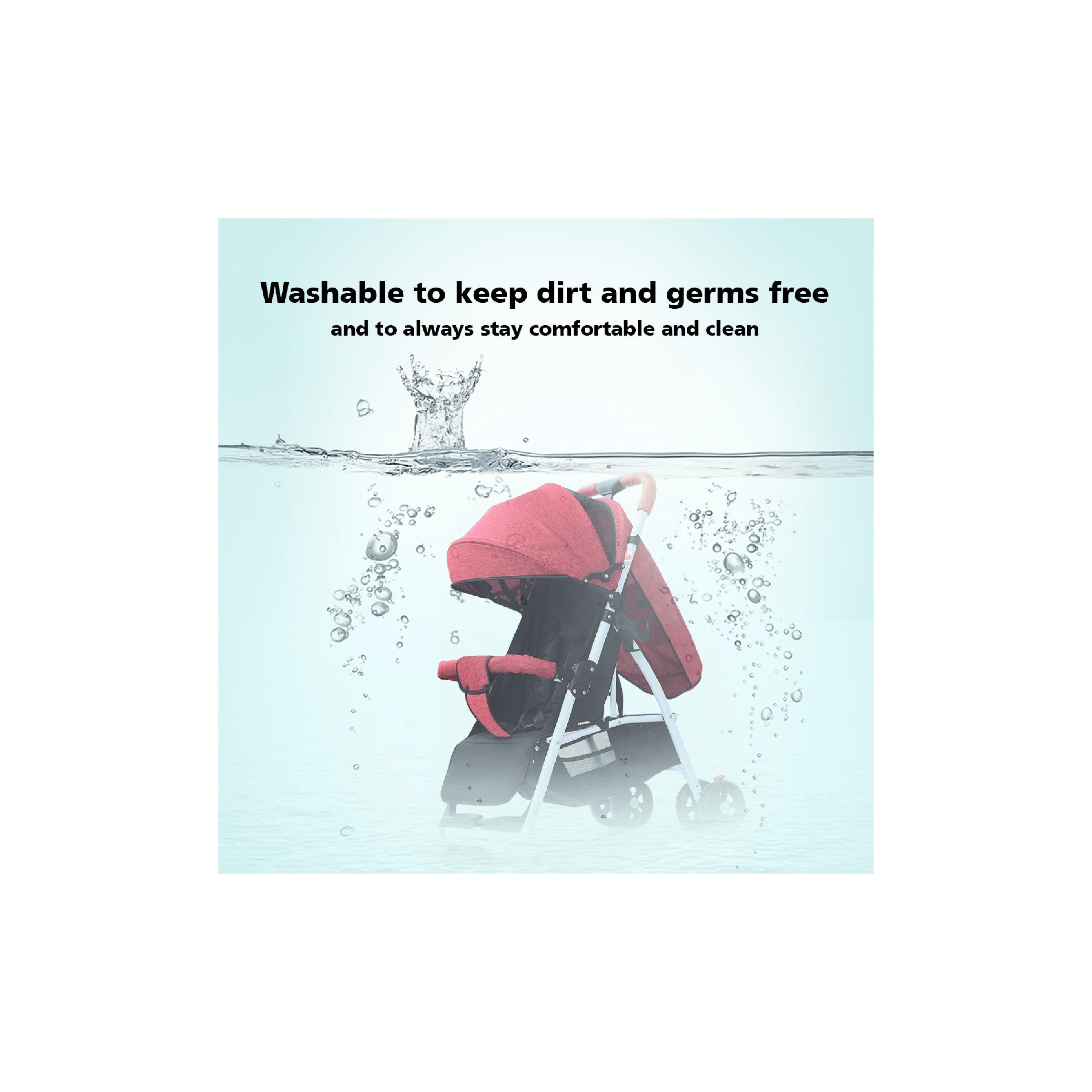 Dreeba One Way Foldable Push Baby Lightweight Stroller with Storage Basket A1-baby-gear-strollersandprams-strollers-image-3