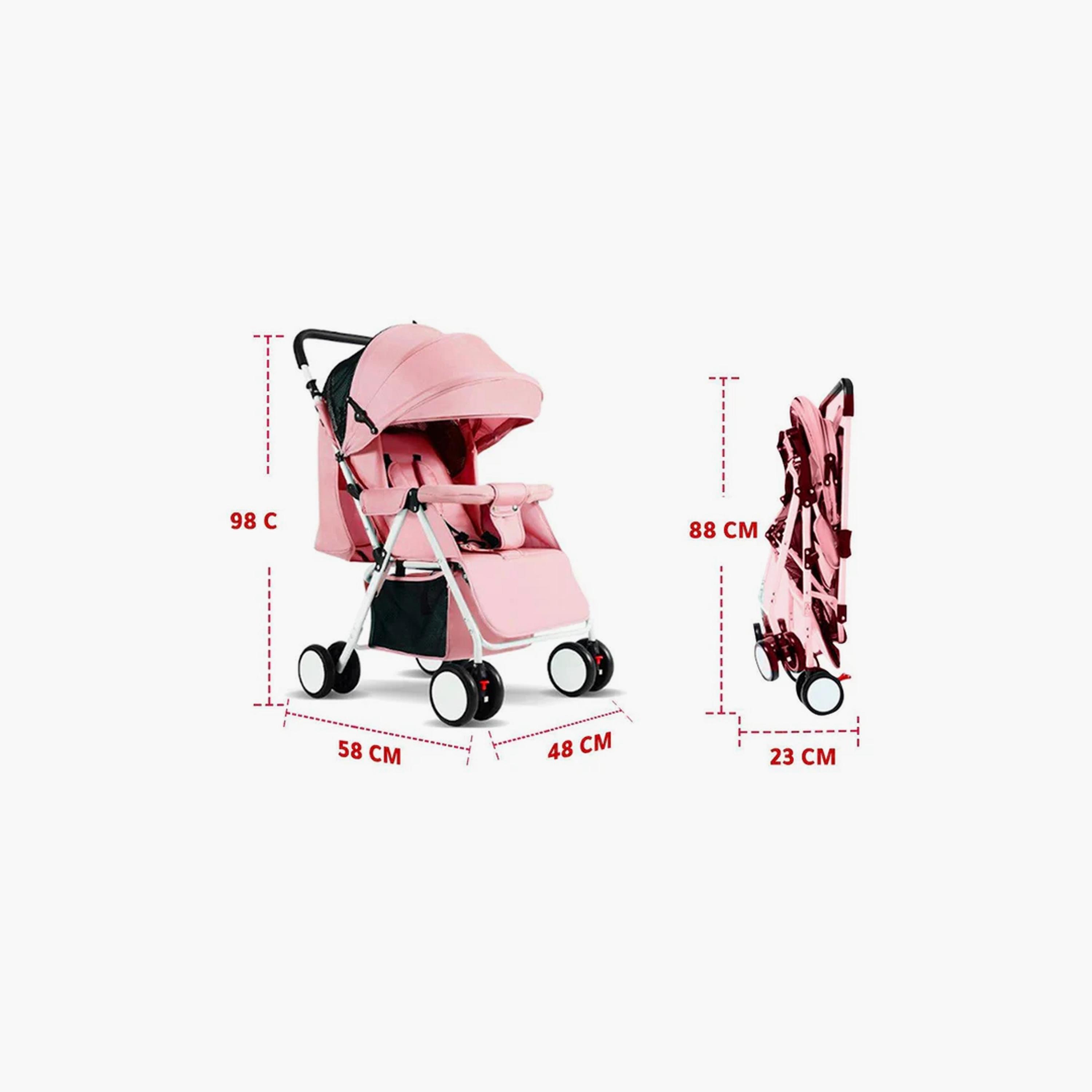 Dreeba Baby Stroller with Sturdy Steel Pipe Frame 803-2-baby-gear-strollersandprams-strollers-image-2