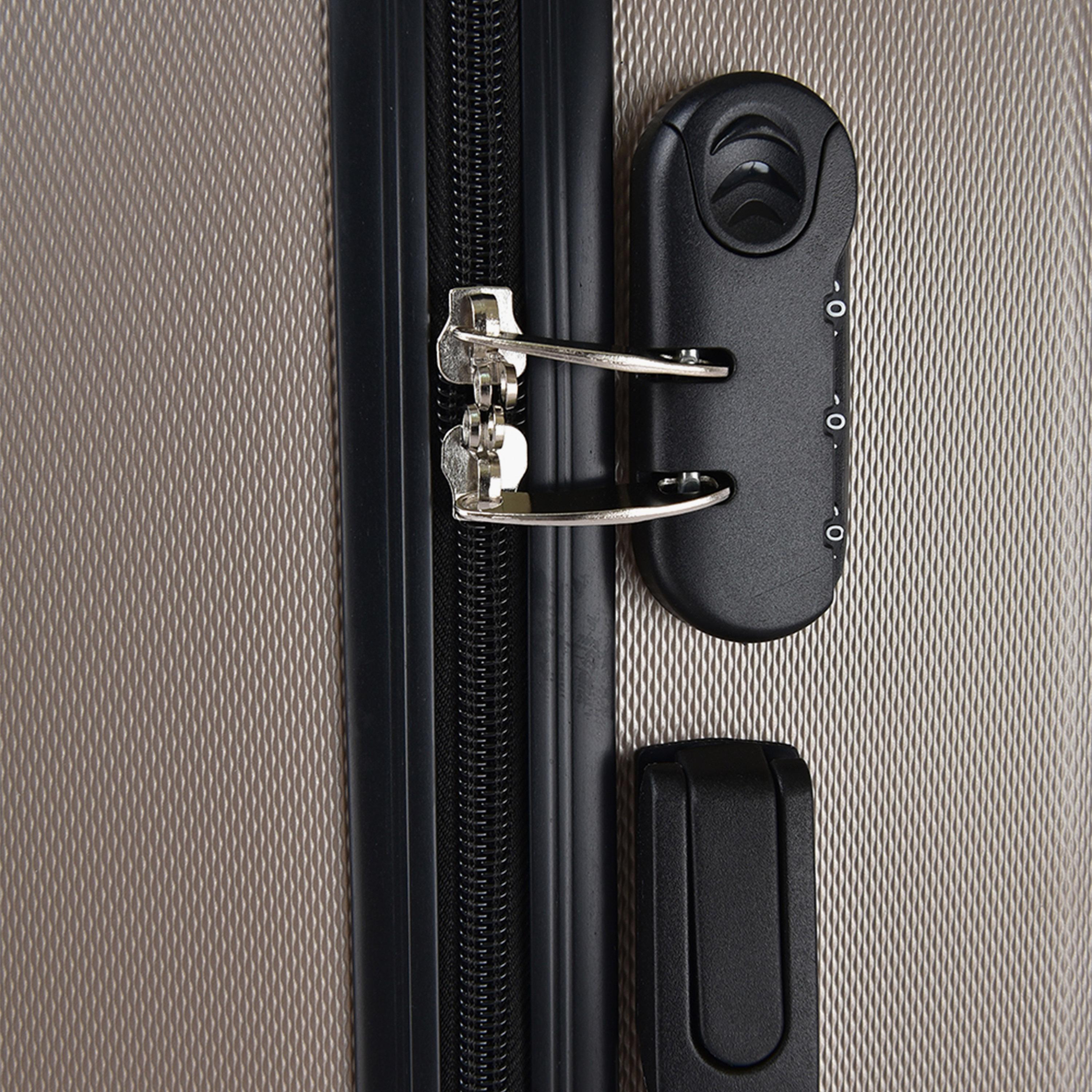 New Travel Set of 4 ABS Hardcase 4-Wheeler Spinner Trolley Bag with Combination Lock | BR989/4P-travel-luggagesandbags-luggage-image-9