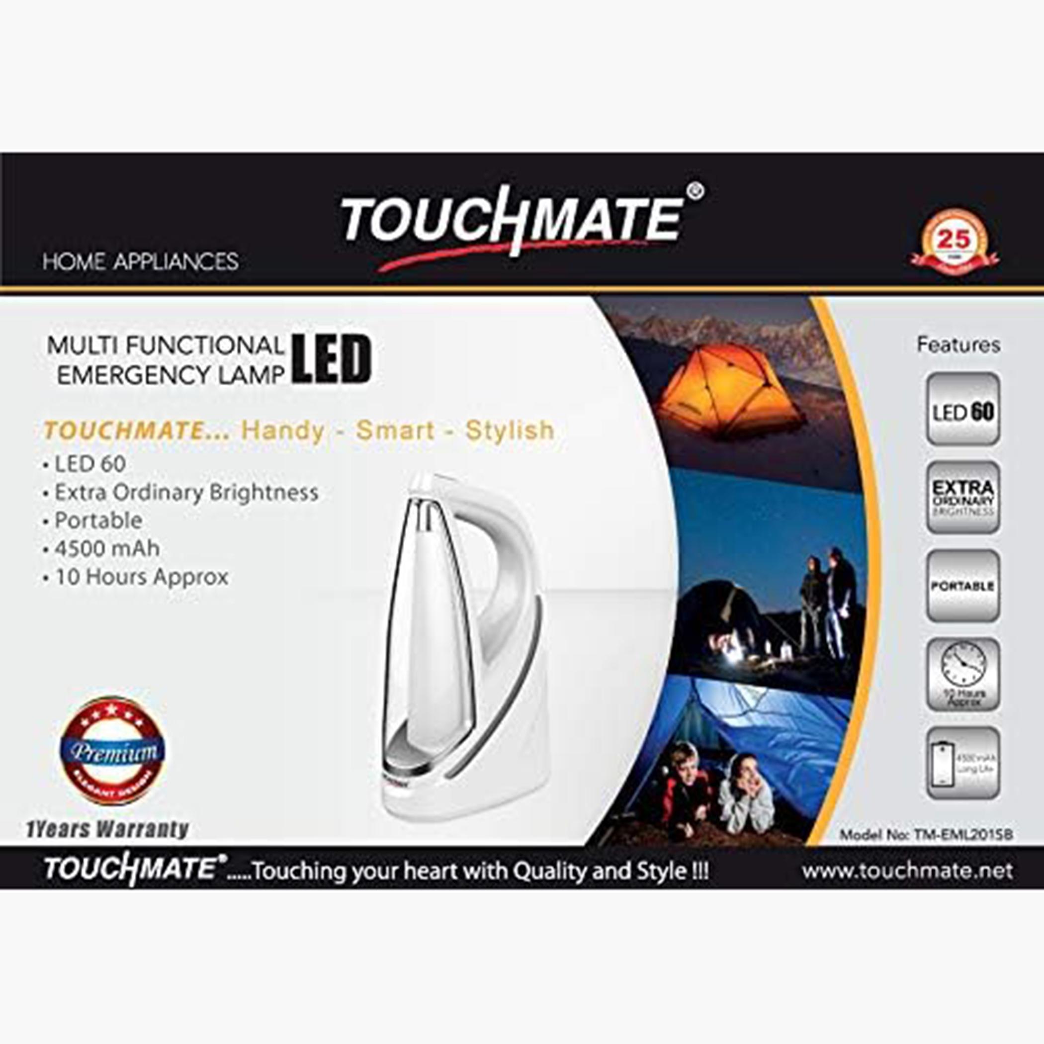 مصباح ليد للطوارئ من تاتش ميت - TM-EML201SB-hbxbedroom-lighting-lightingaccessories-image-3