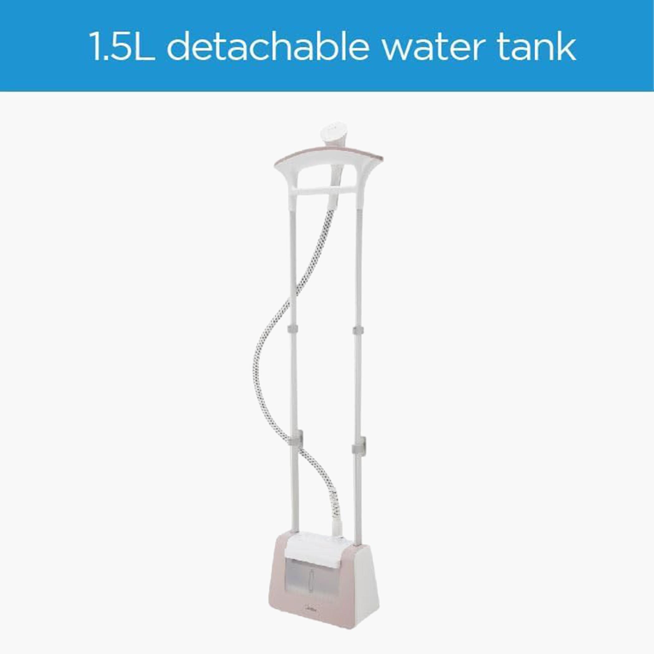 Midea 1.5L 1800W Garment Steamer with Double Rod Adjustment and Ironing Table Board - YGD20P2W-hbxhomeware-hbxbathroom-image-2