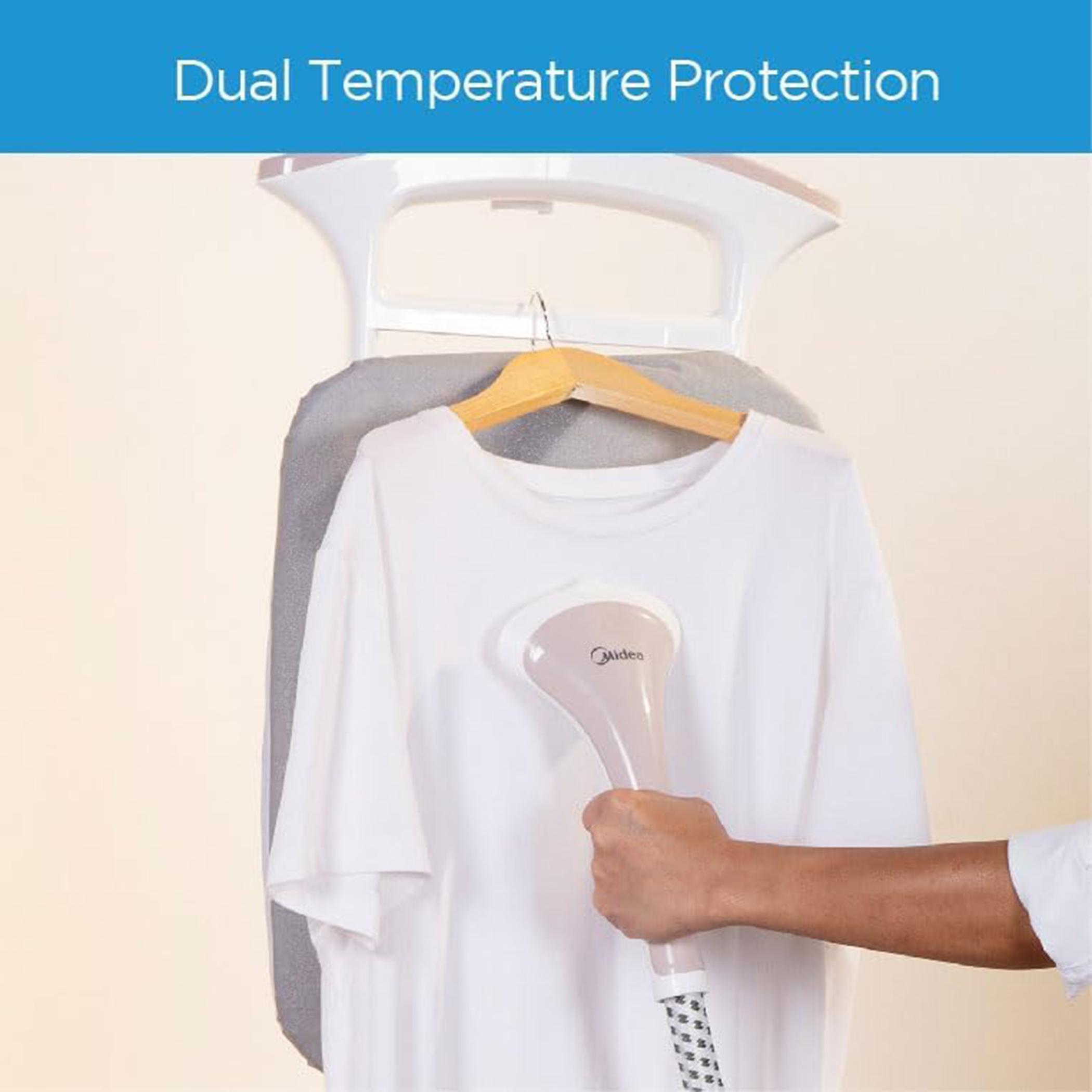 Midea 1.5L 1800W Garment Steamer with Double Rod Adjustment and Ironing Table Board - YGD20P2W-hbxhomeware-hbxbathroom-image-5