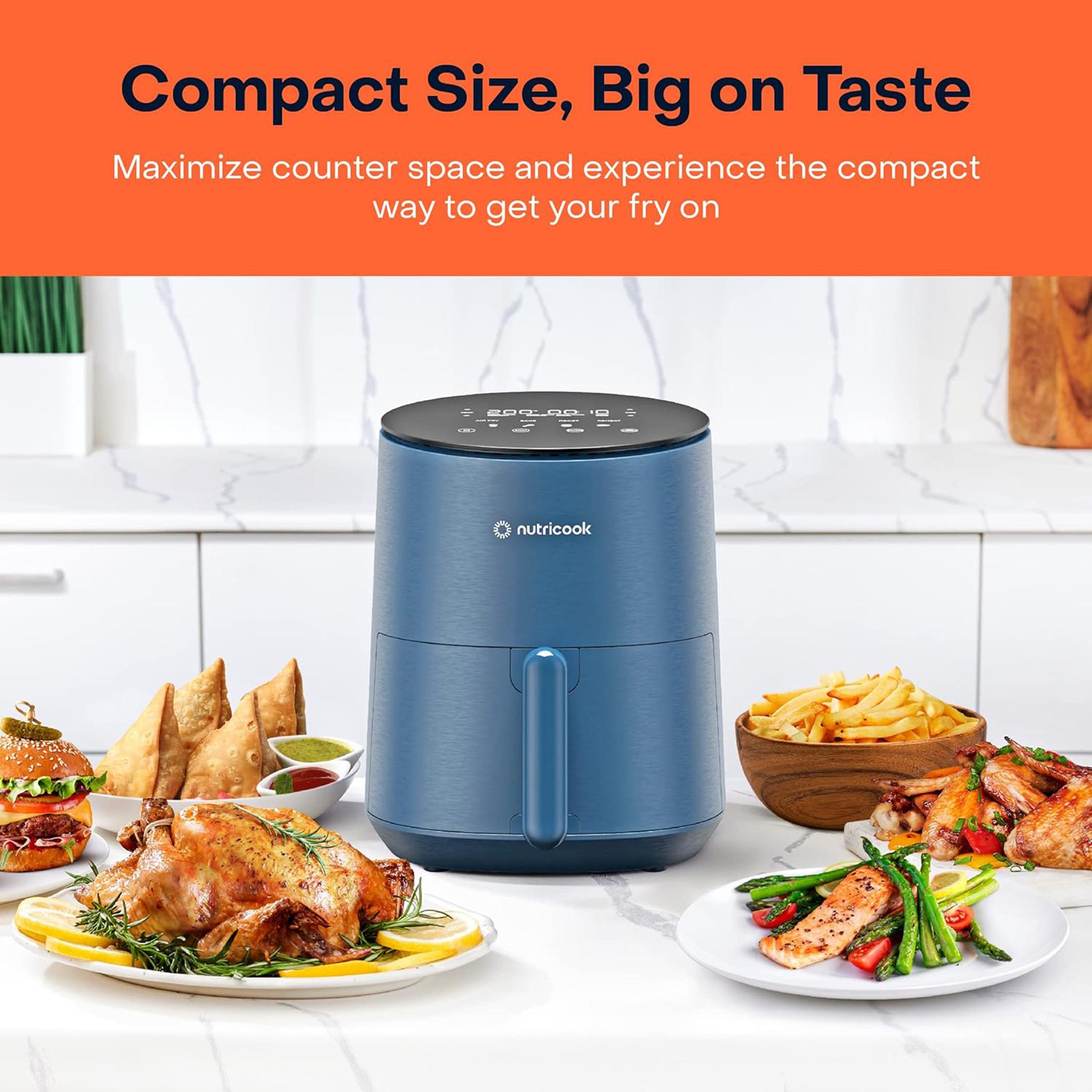 مقلاة هوائية صغيرة v2 سعة 3.3 لتر - نوتريكوك - NC-AFM033B-hbxhomeware-appliances-airfryers-image-2