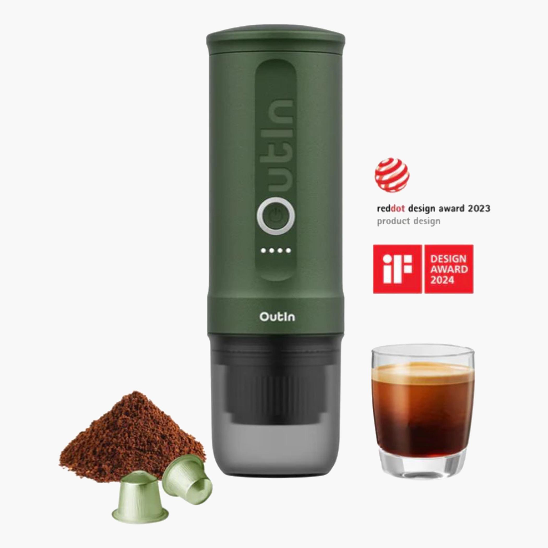 Outin Nano Portable Espresso Machine - 80 ml