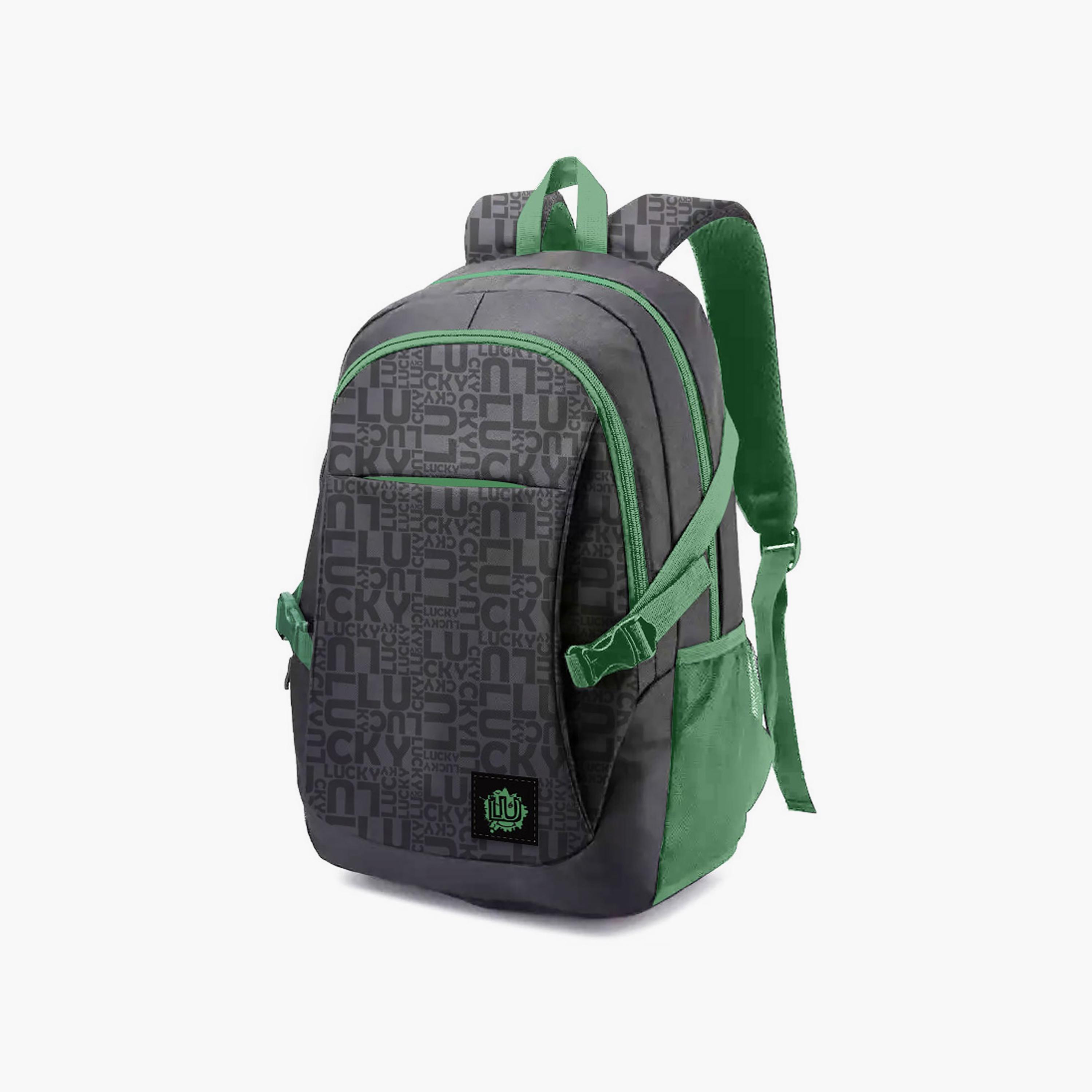 Biggdesign Printed Waterproof & Anti-Theft Laptop Backpack with USB Charging Port - Moods Up - 15 Inch-school-bagsandbackpacks-backpacks-image-1