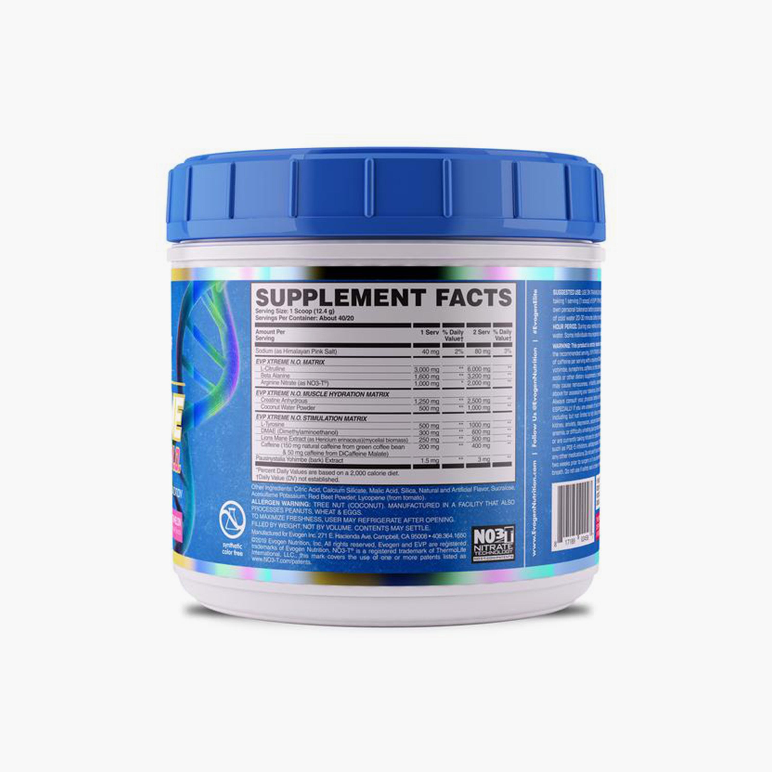 Evp Extreme Pre-Workout, Sour Watermelon, 496 gm, 40 Servings-sports-nutrition-prepostworkout-image-2